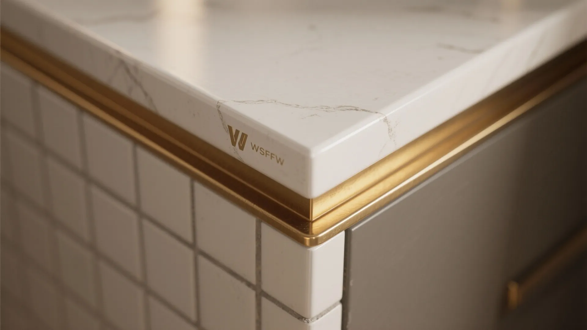 5. Mix-and-match edge trims and metal inlays