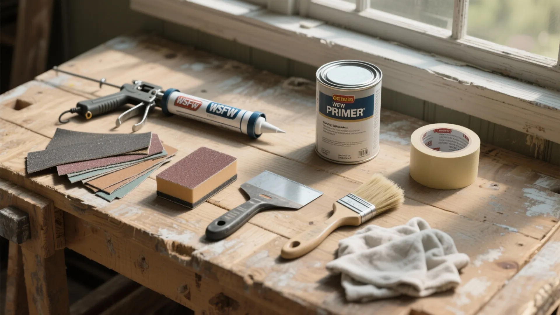 3. Prep like a pro — sanding, caulking, and priming matter