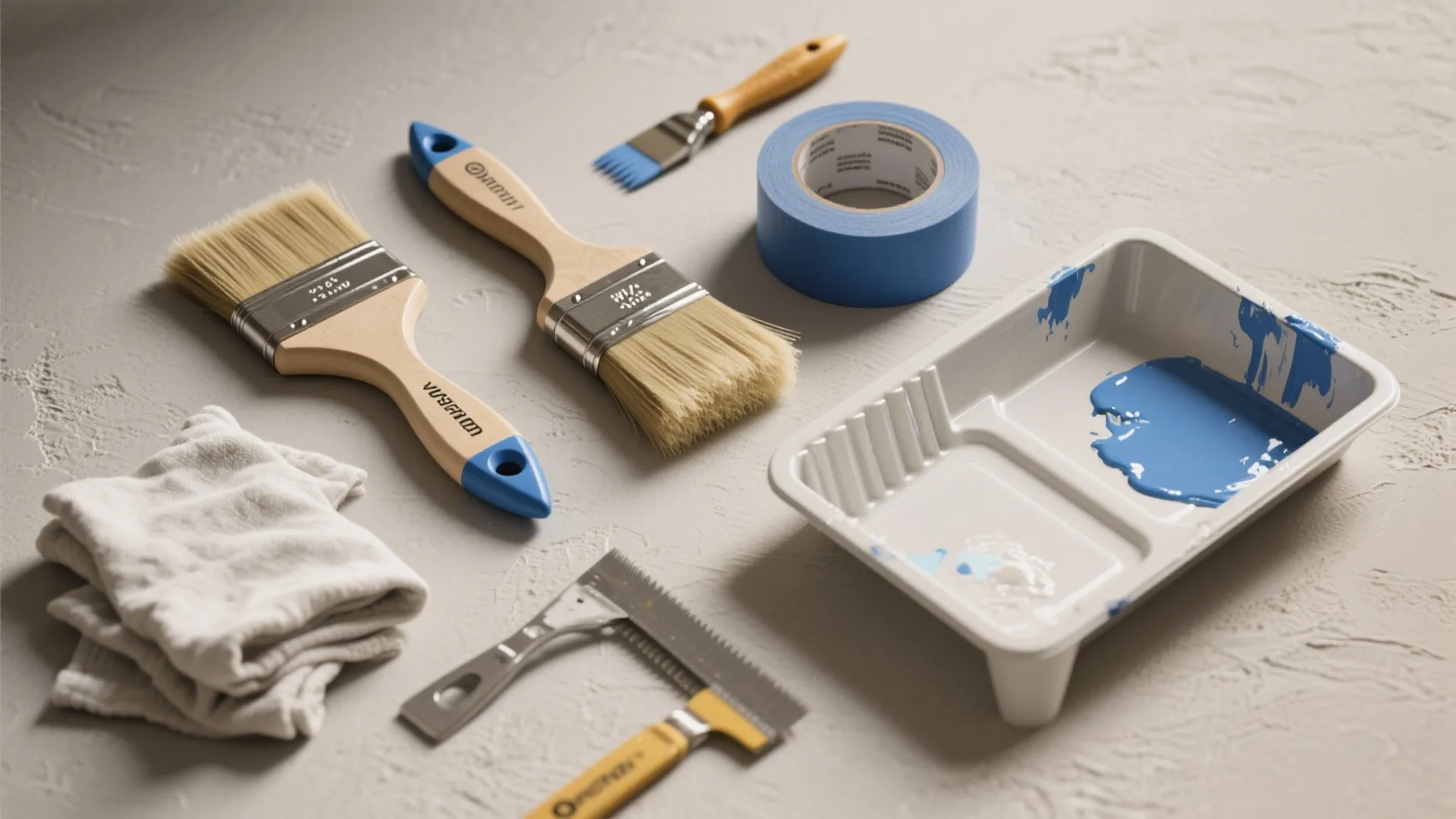 4. Use the Right Tools: Brushes, Tapes, and Edging
