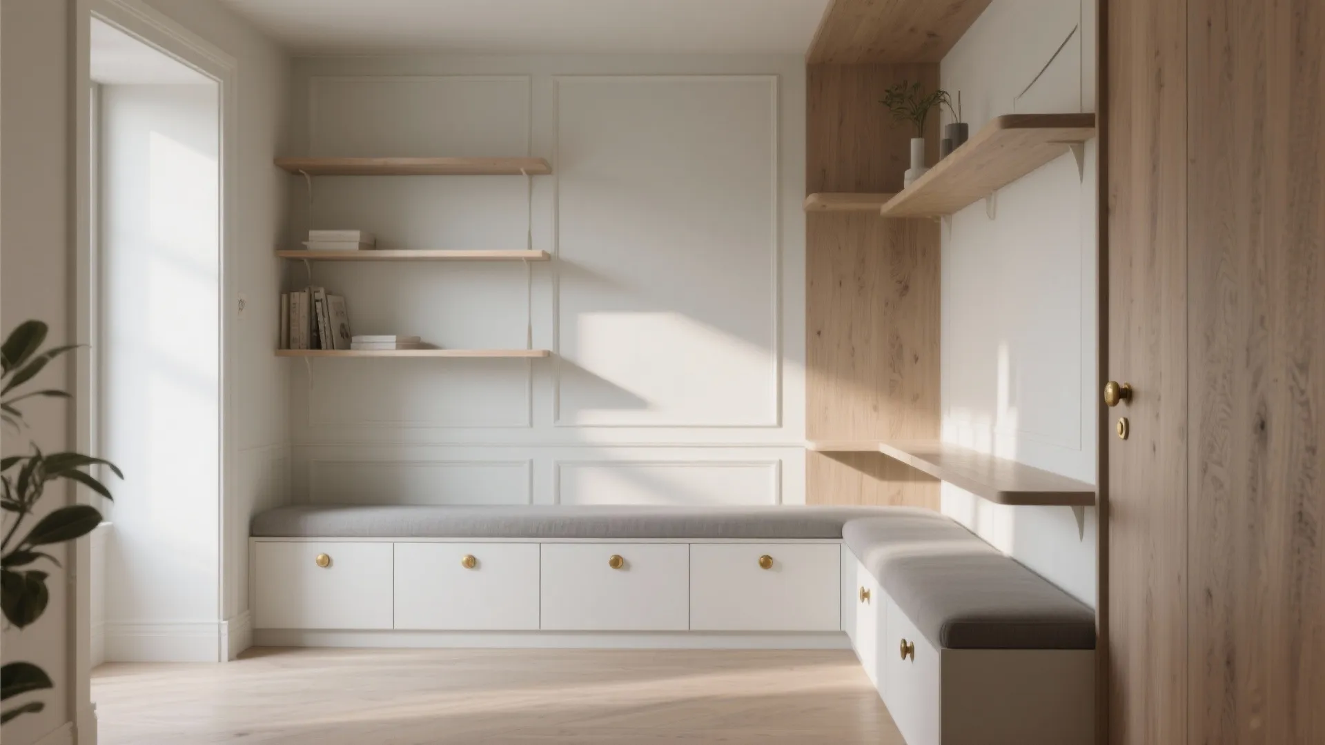 3. Let trims, joinery and materials be the accent