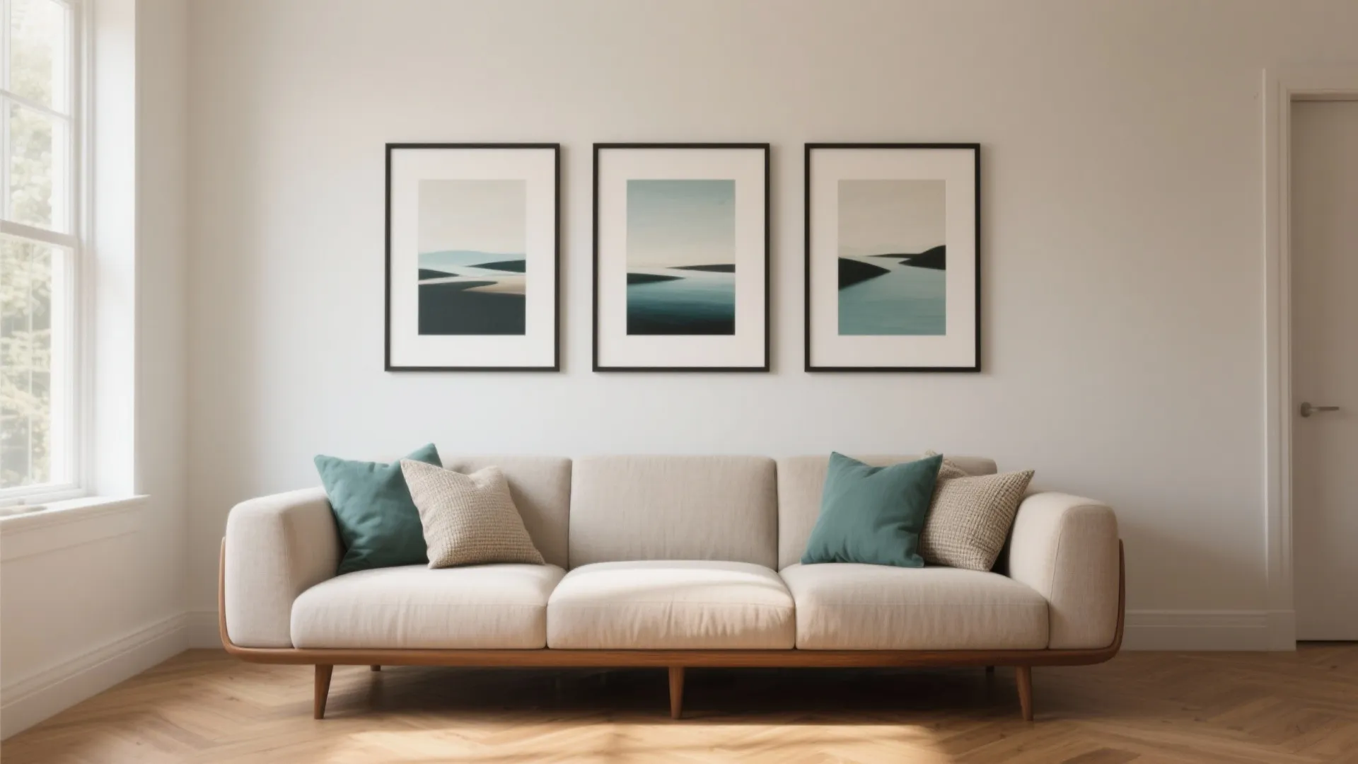 Set of 3 Wall Painting: 5 Creative Ideas: Five small-space friendly ways to style a set of 3 wall painting with pro tips from a seasoned designer