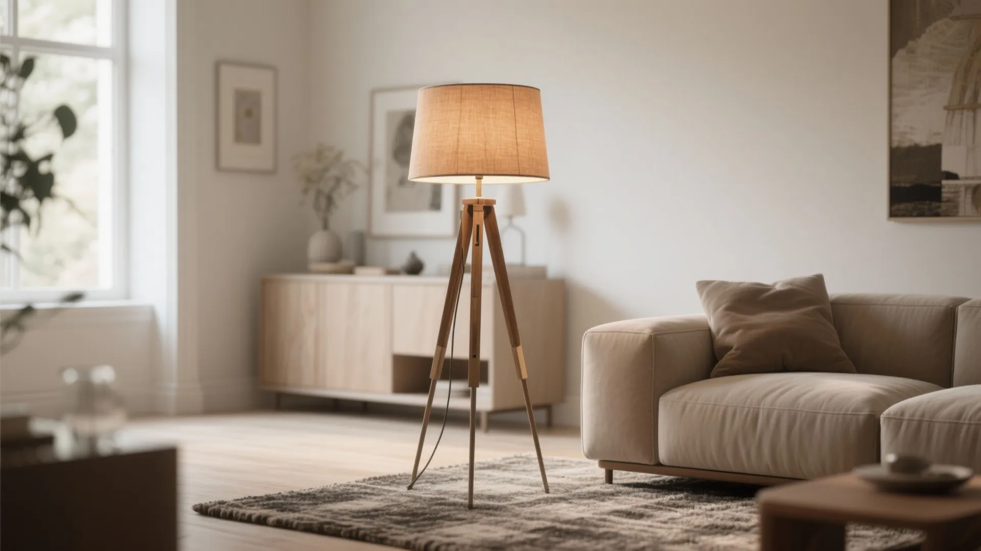 7. Tripod Floor Lamps