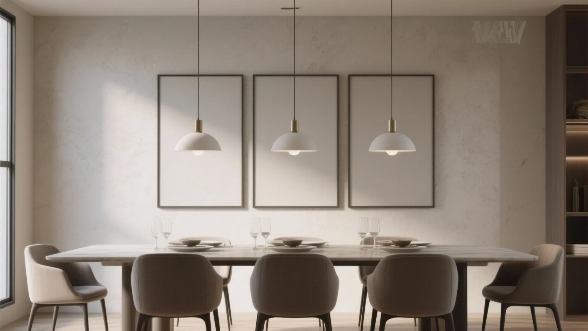 2. Triptych or Multi-Panel Work