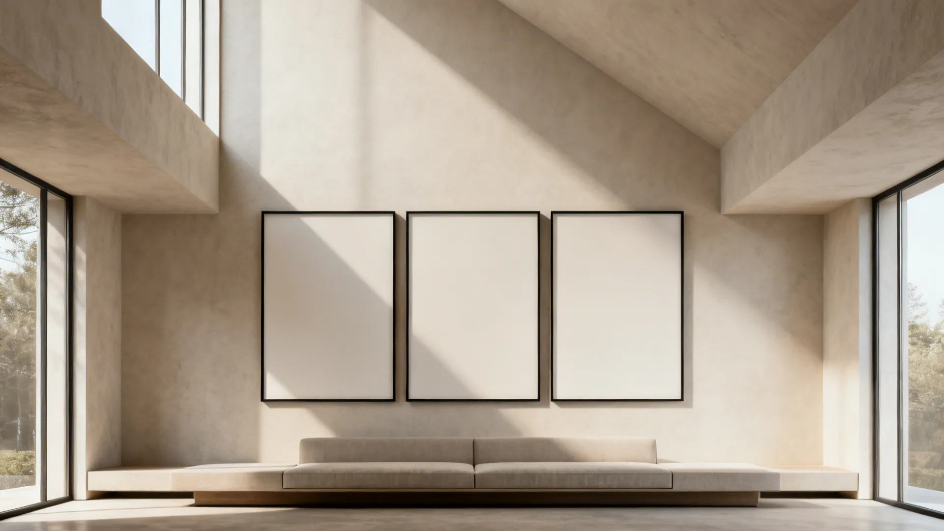 2. Multi-Panel Diptychs or Triptychs