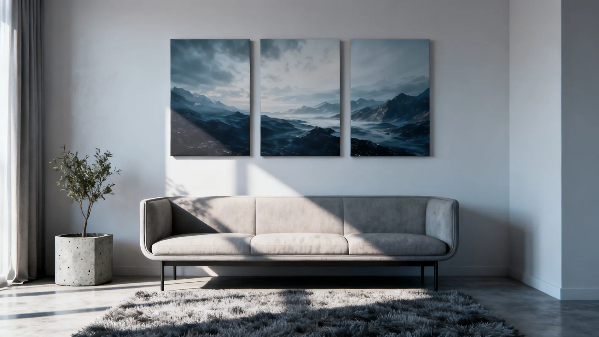 2. Triptych or Multi-Panel Posters