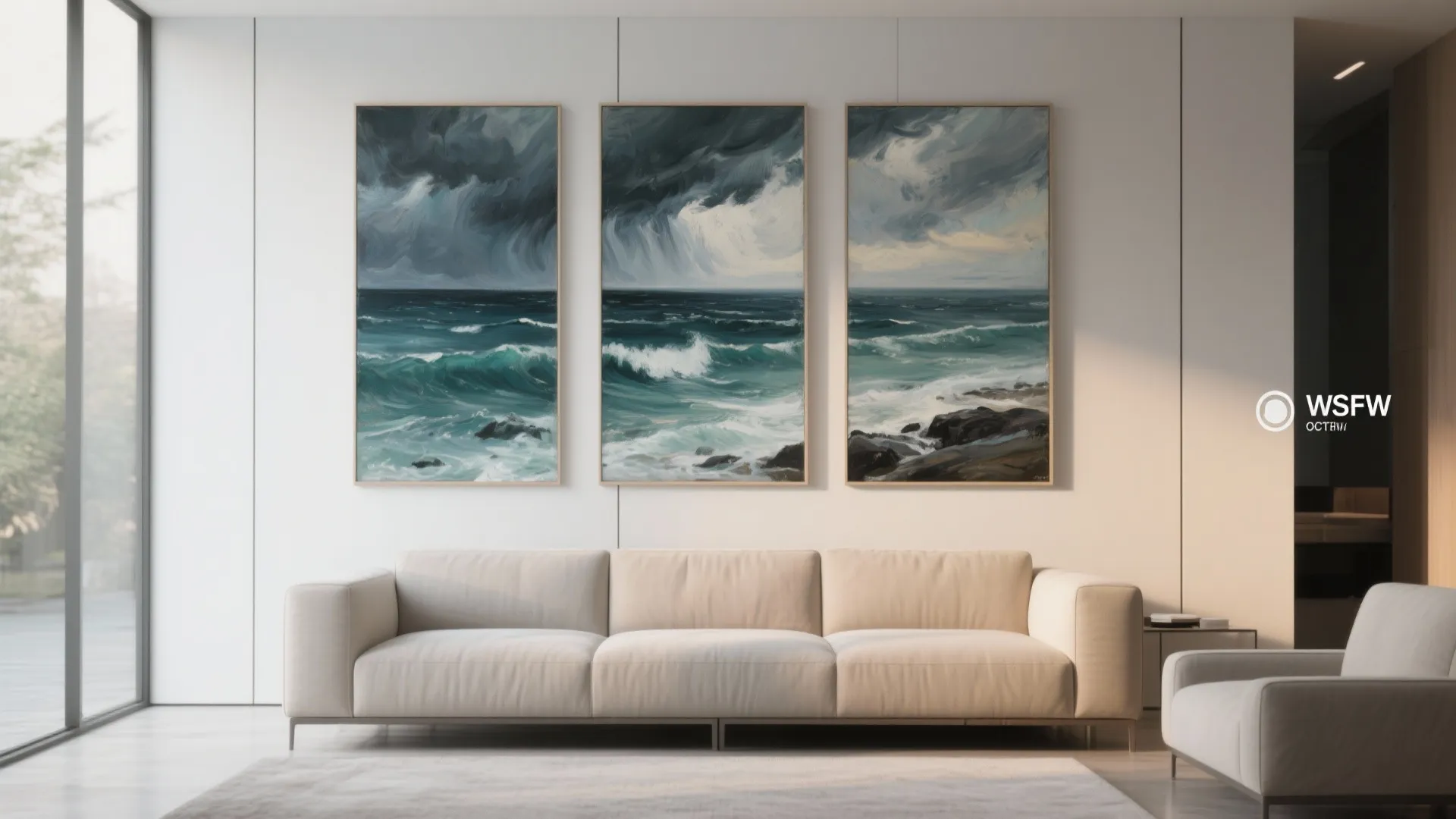 2. Triptych or Multi-Panel Harmony