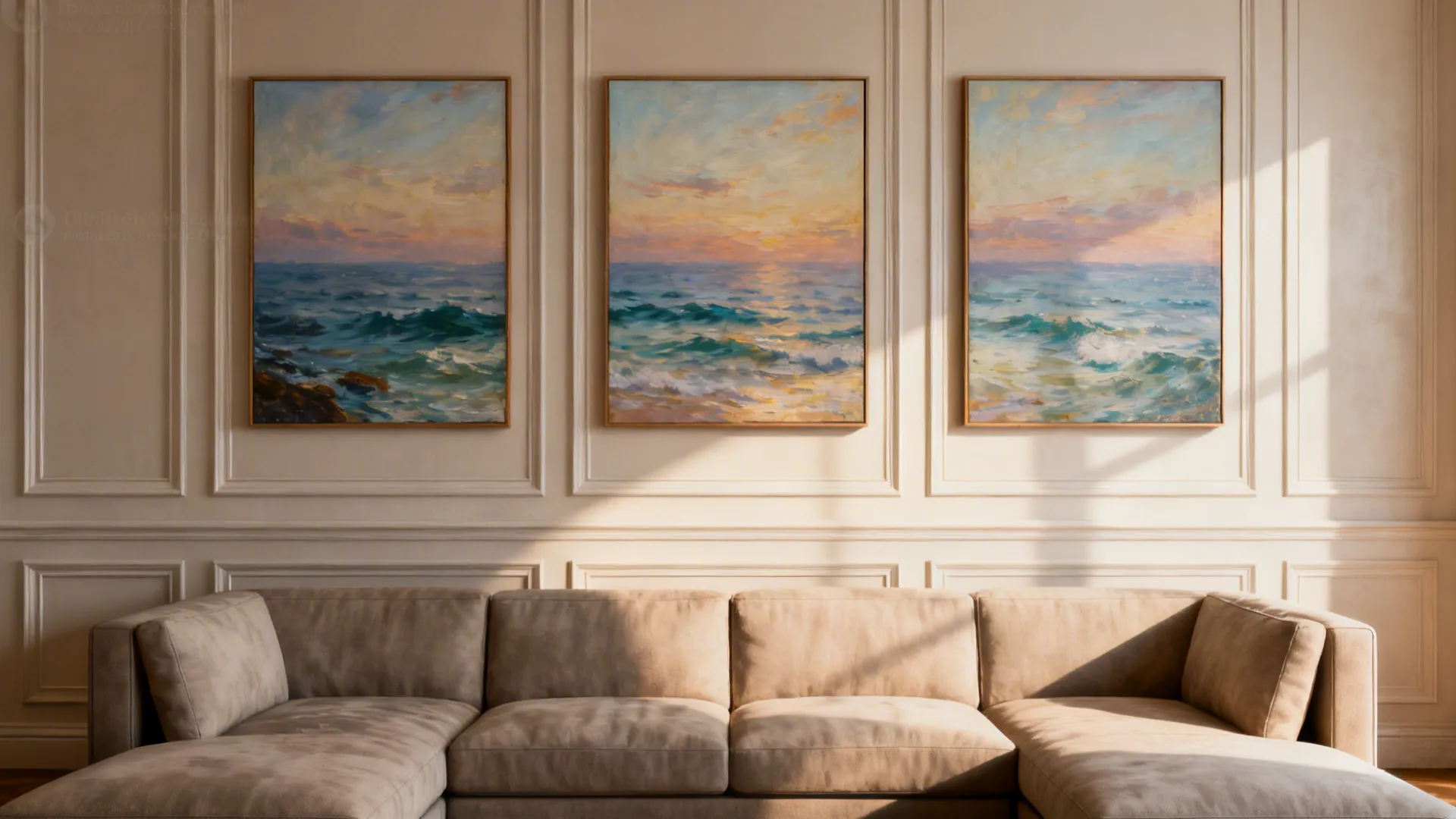 5. Triptych or Multi-Panel Art