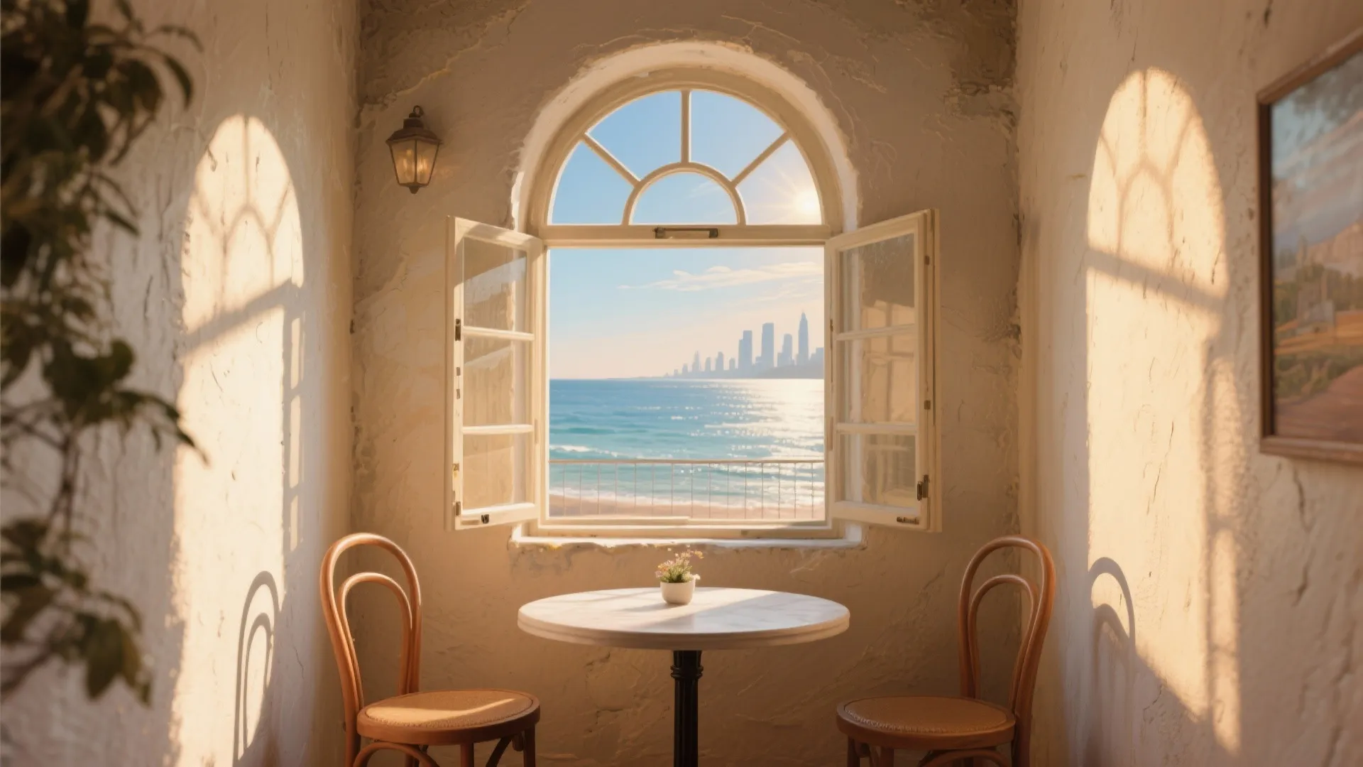 3. Trompe-l'œil window or arch