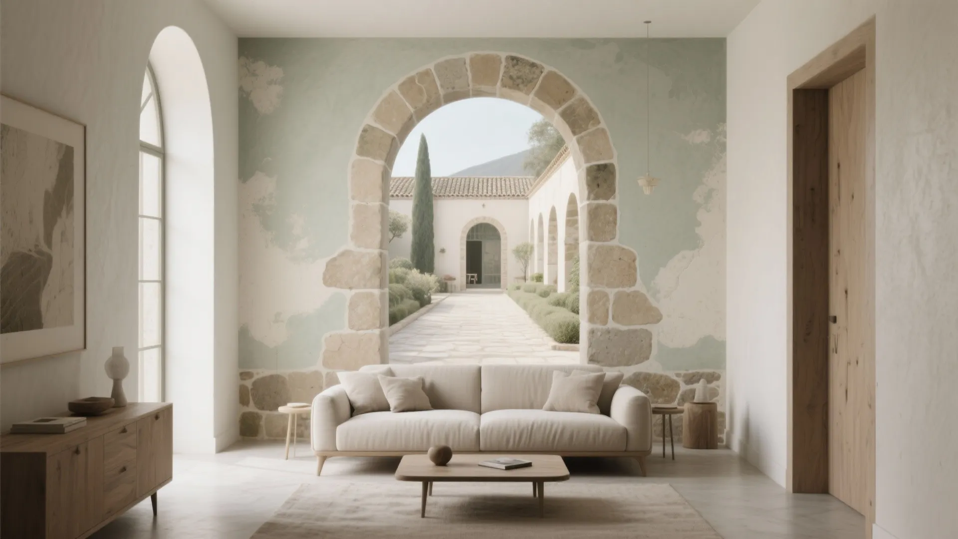 Trompe-l’oeil Arches and Vistas