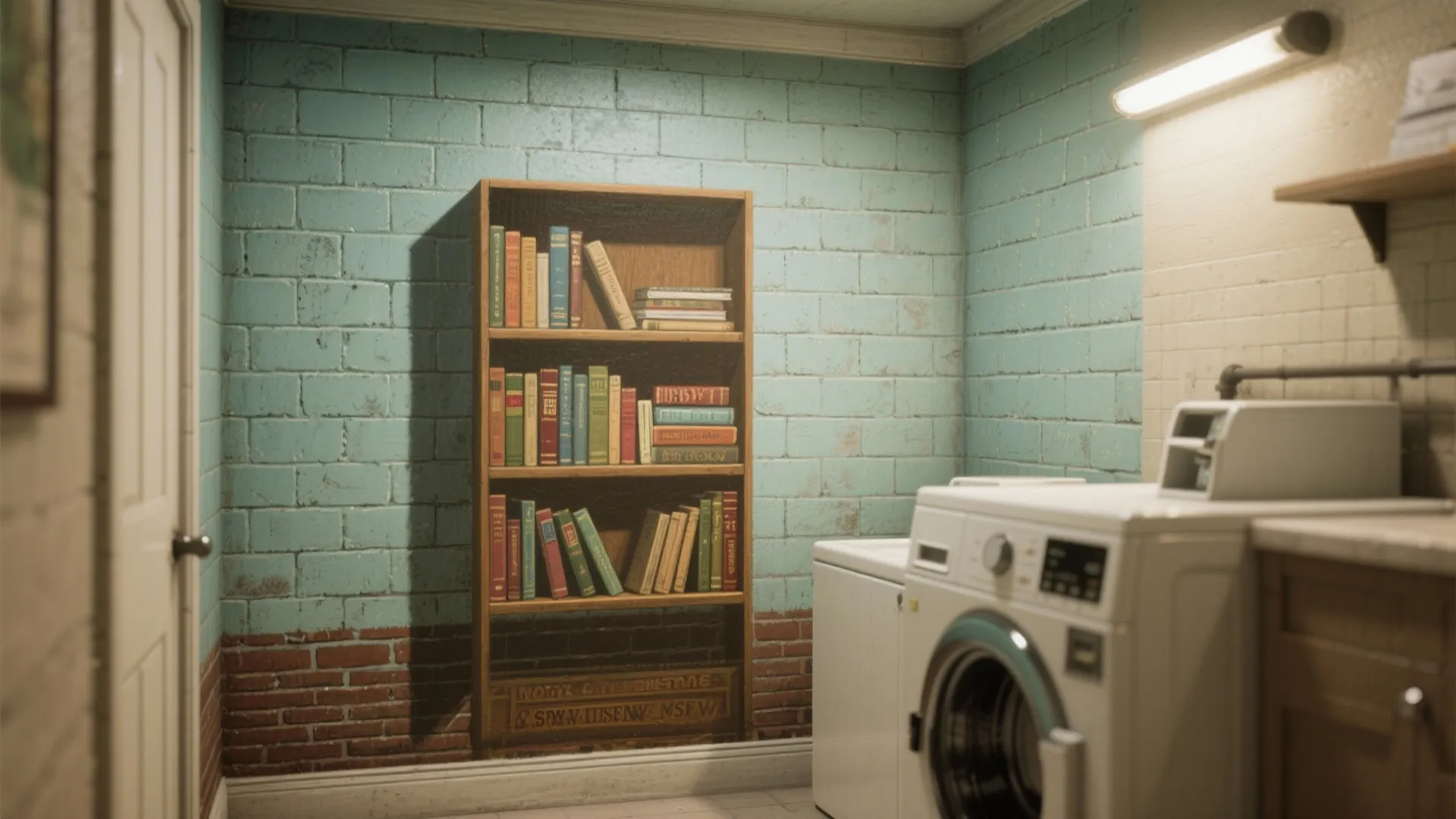 Trompe-l'œil Mural to Add Depth