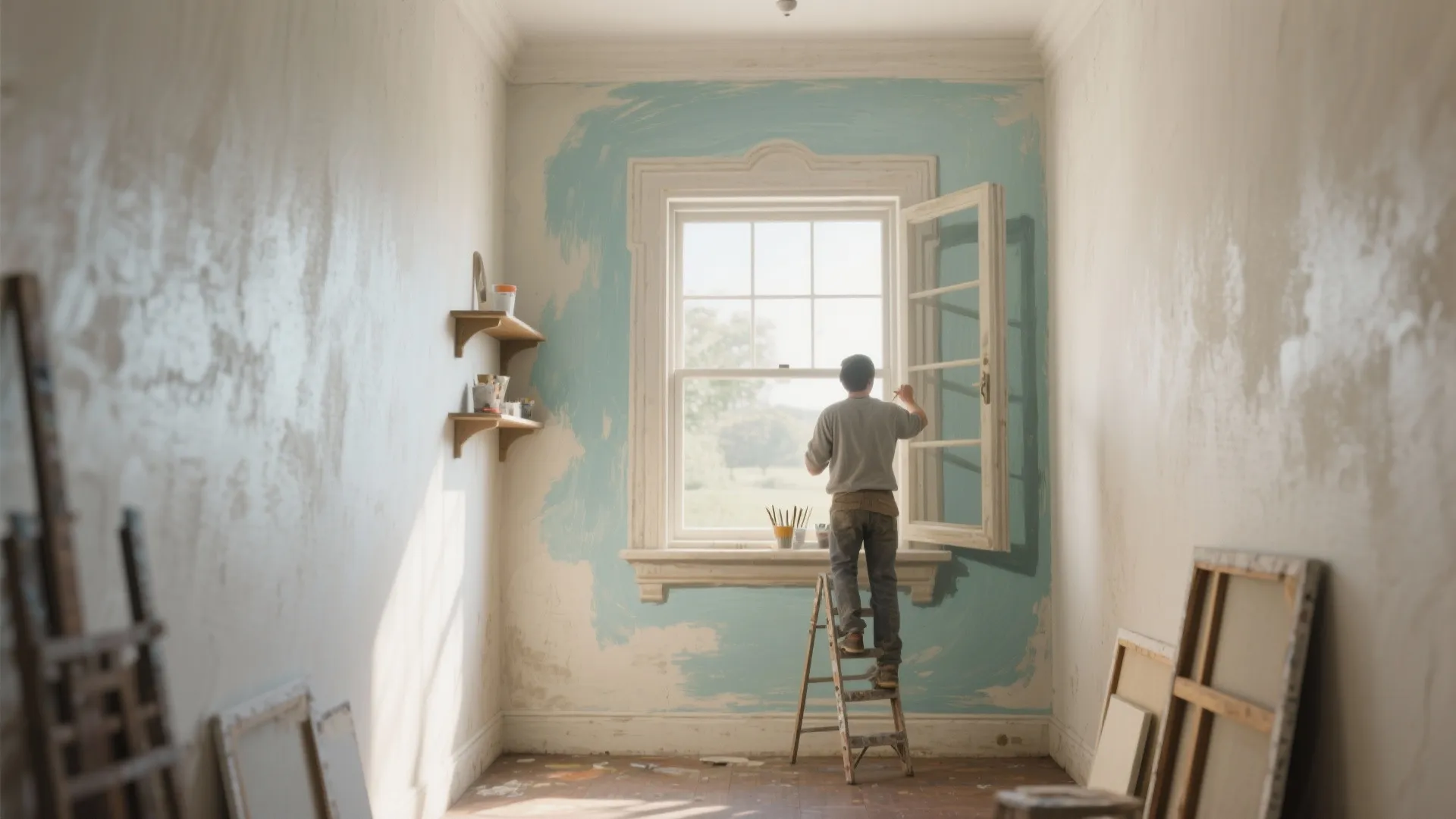 2. Trompe-l’oeil and Simple Murals