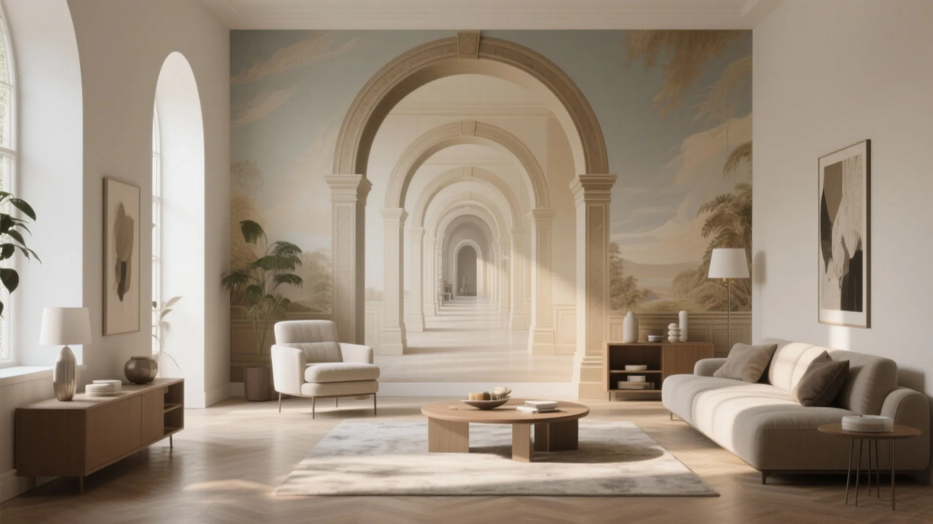 8. 3D Trompe-l'œil Murals