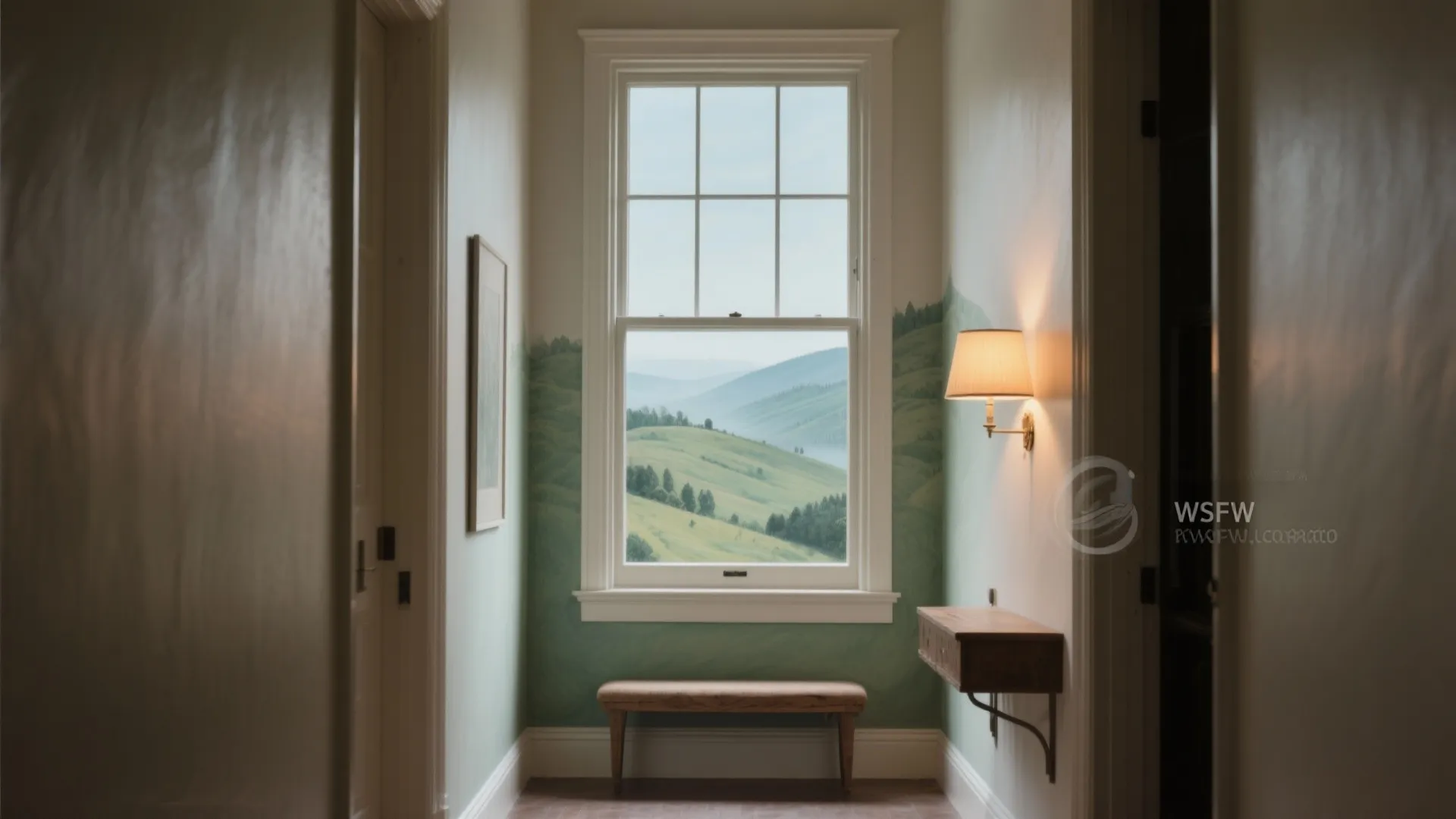 Trompe‑l’oeil Window to Nature