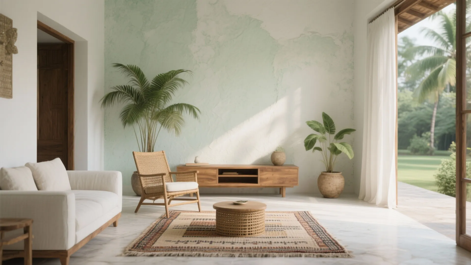 Tropical Minimalism with Local Materials
