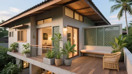 5 balcony bungalow house design ideas with terrace in Philippines