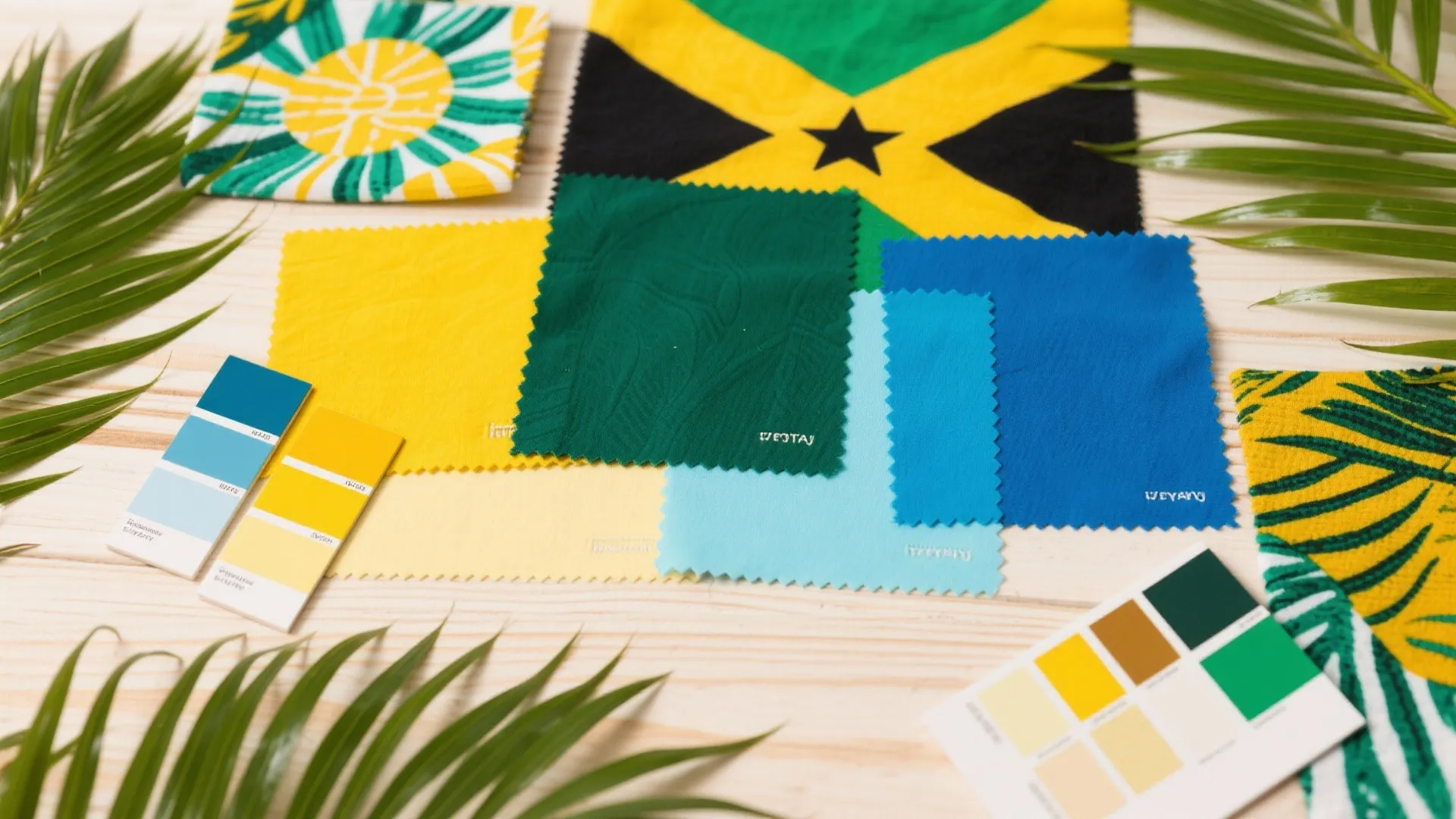 1. Bold Tropical Color Palette