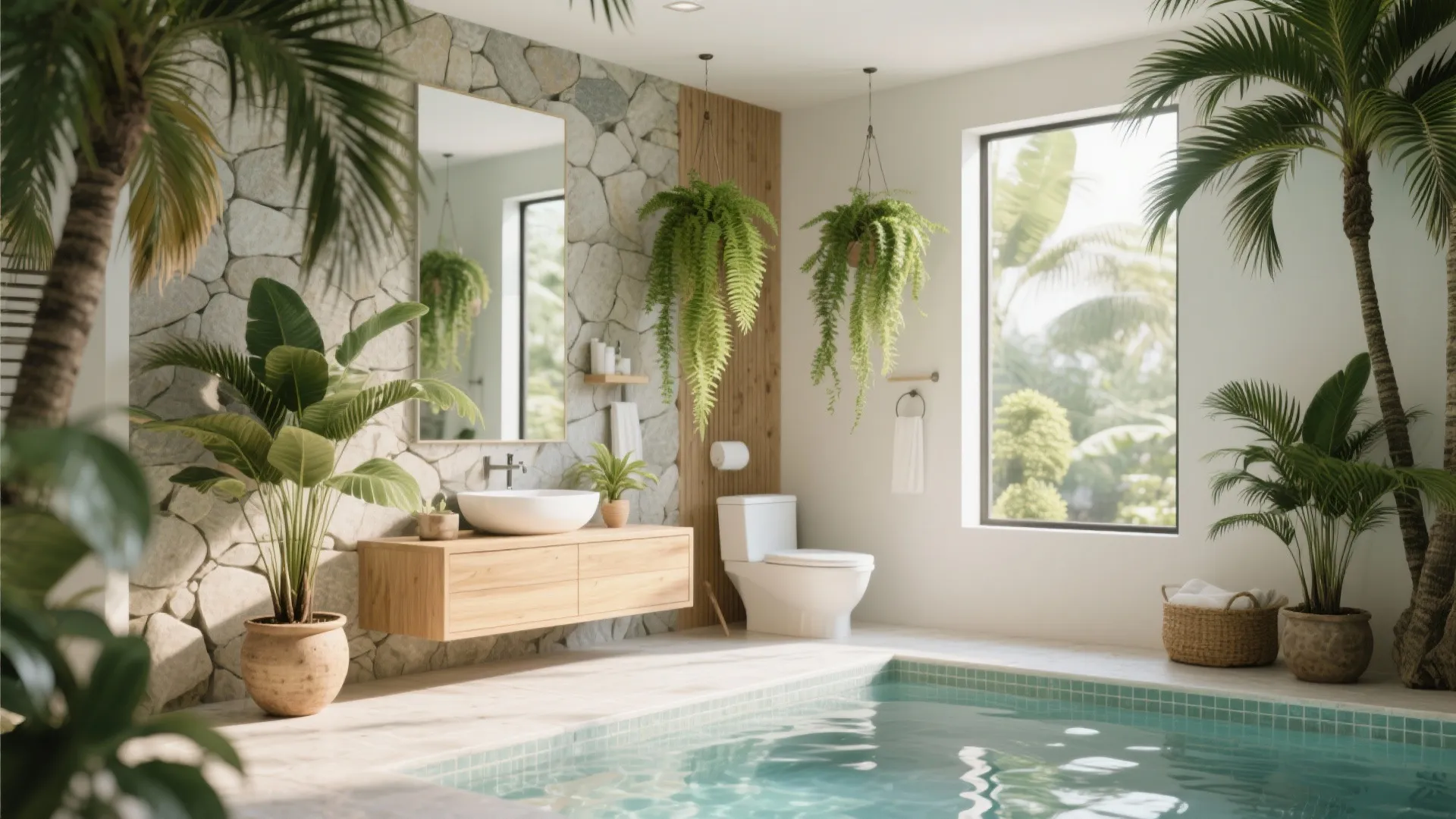 10. Tropical Plant Accents