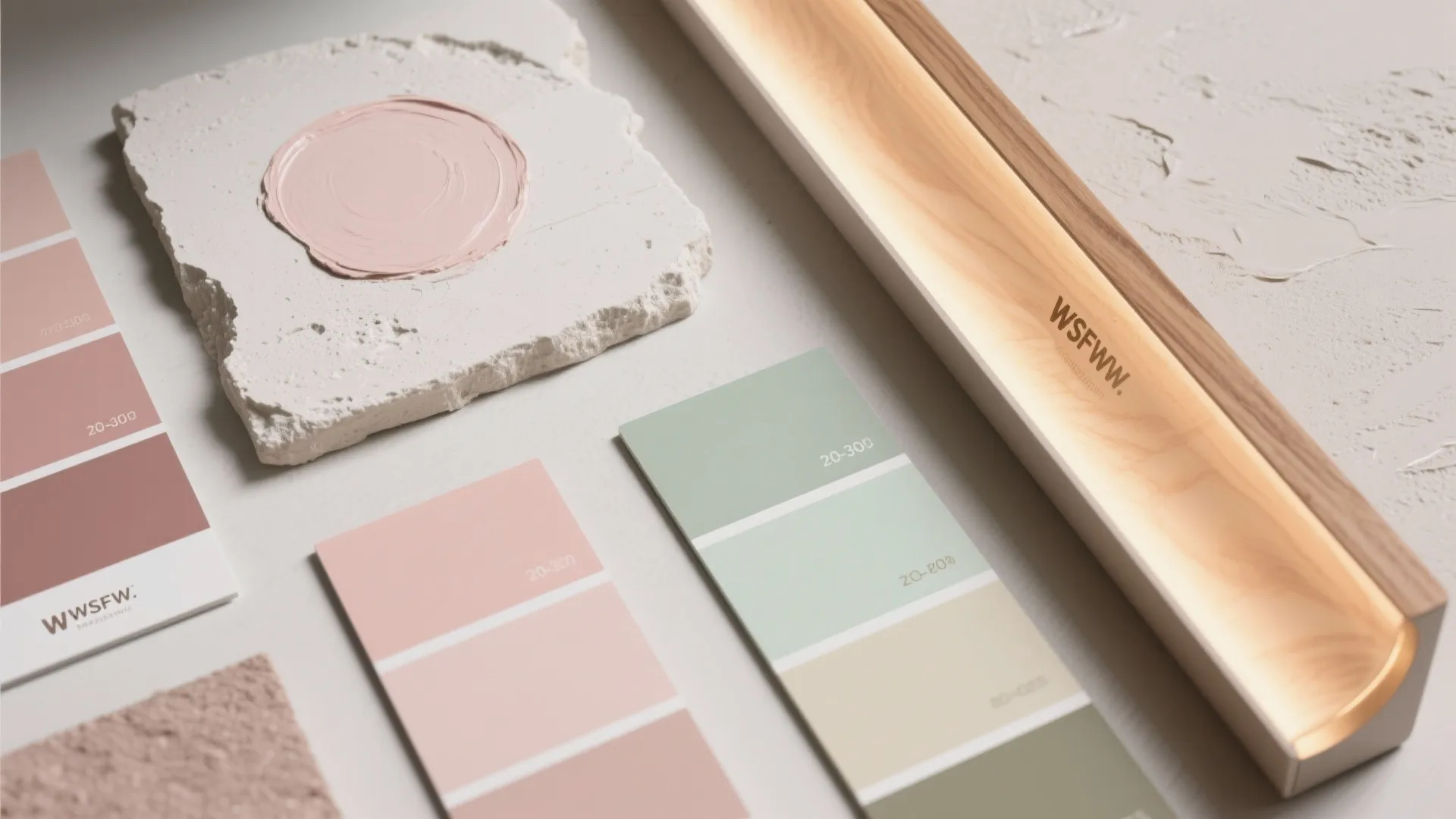 Color-Washed POP Troughs