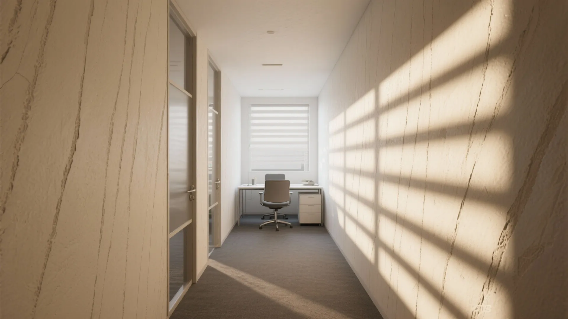 4. Trowel-Sketched Lines for Modern Rhythm