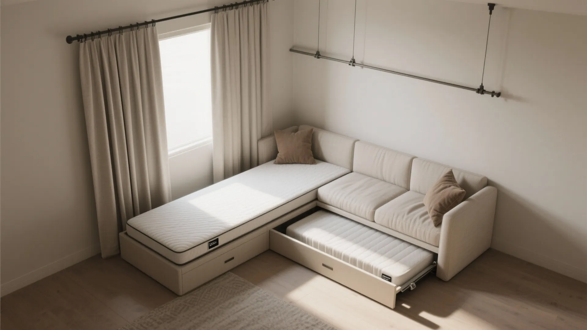 3. Trundle + Daybed combo for flexibility