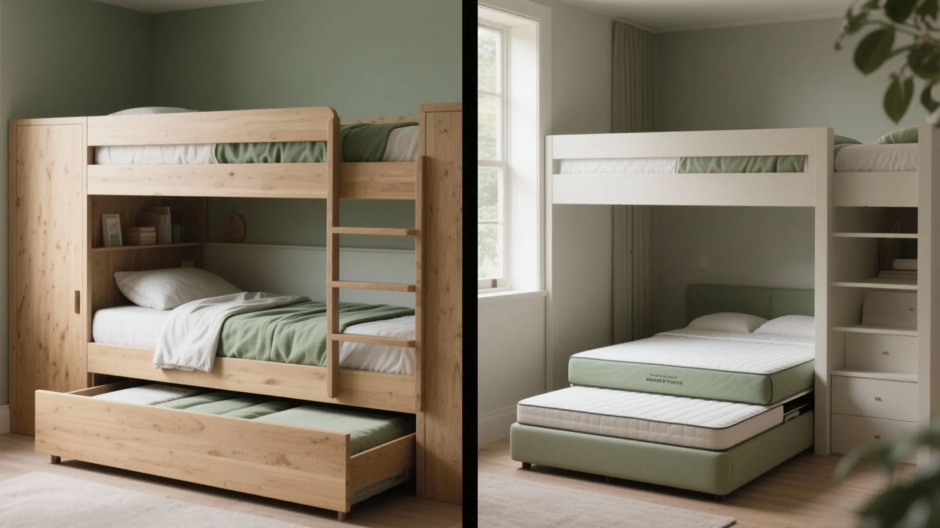 4. Trundle + Bunk Hybrid