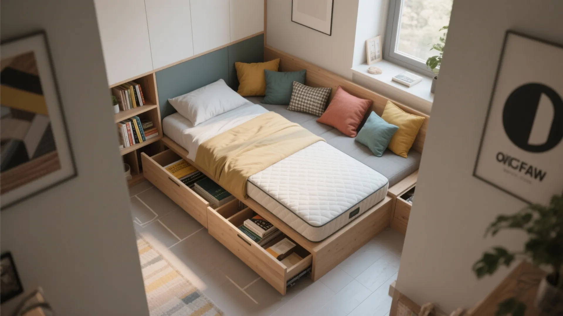 3. Trundle and Pull-out Beds for Flexibility