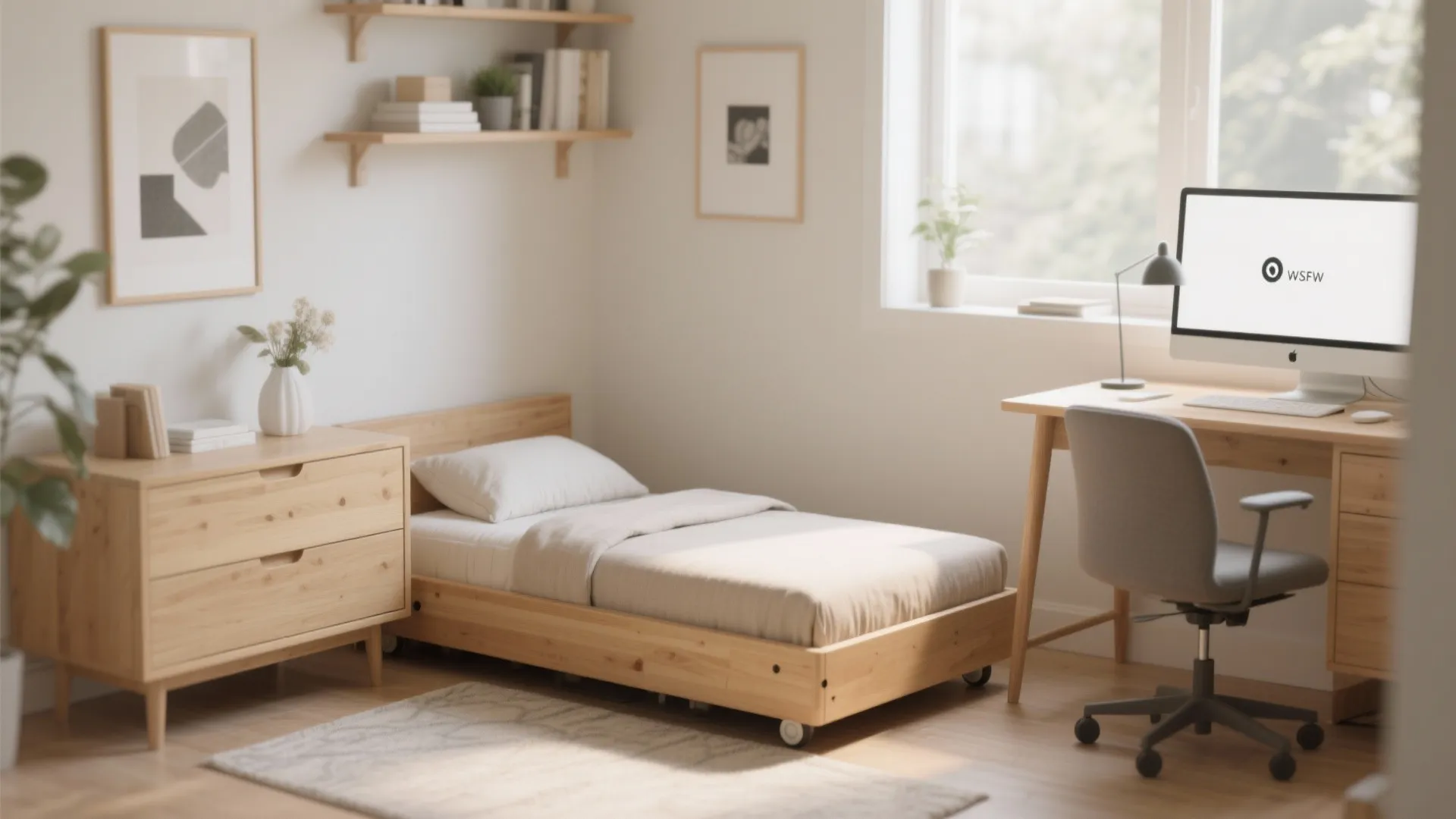 9. Opt for a Trundle-Style Sleeper