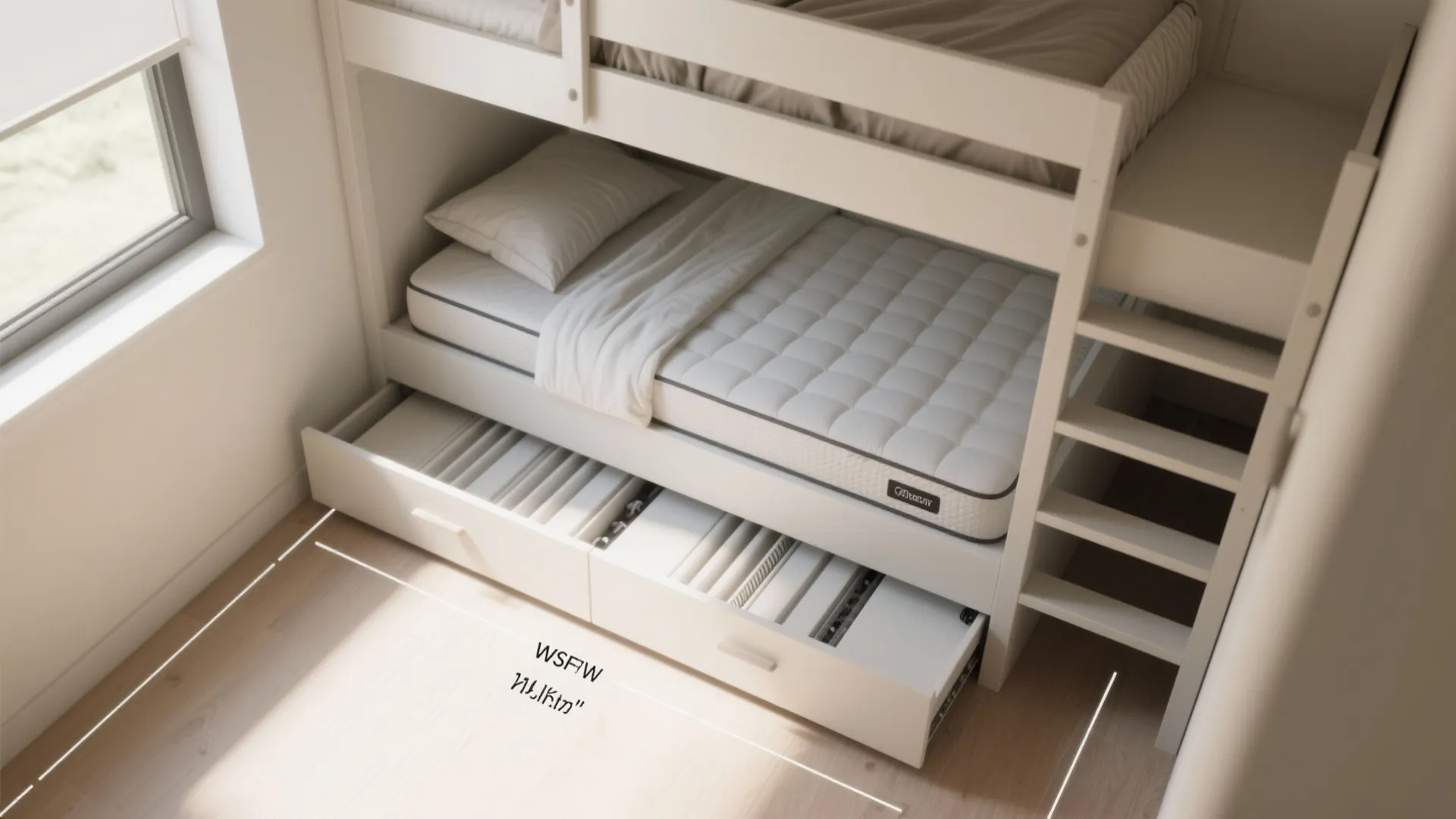 3. Pull-out trundle and modular beds for changing needs