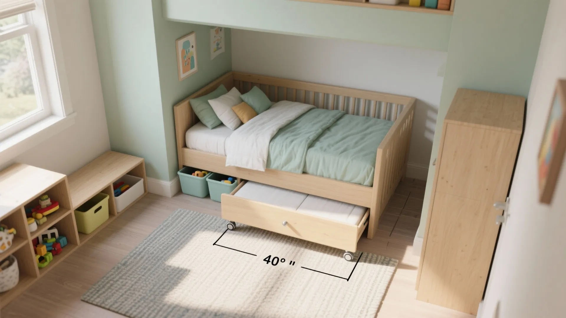 Trundle beds for shared and sleepover-friendly rooms