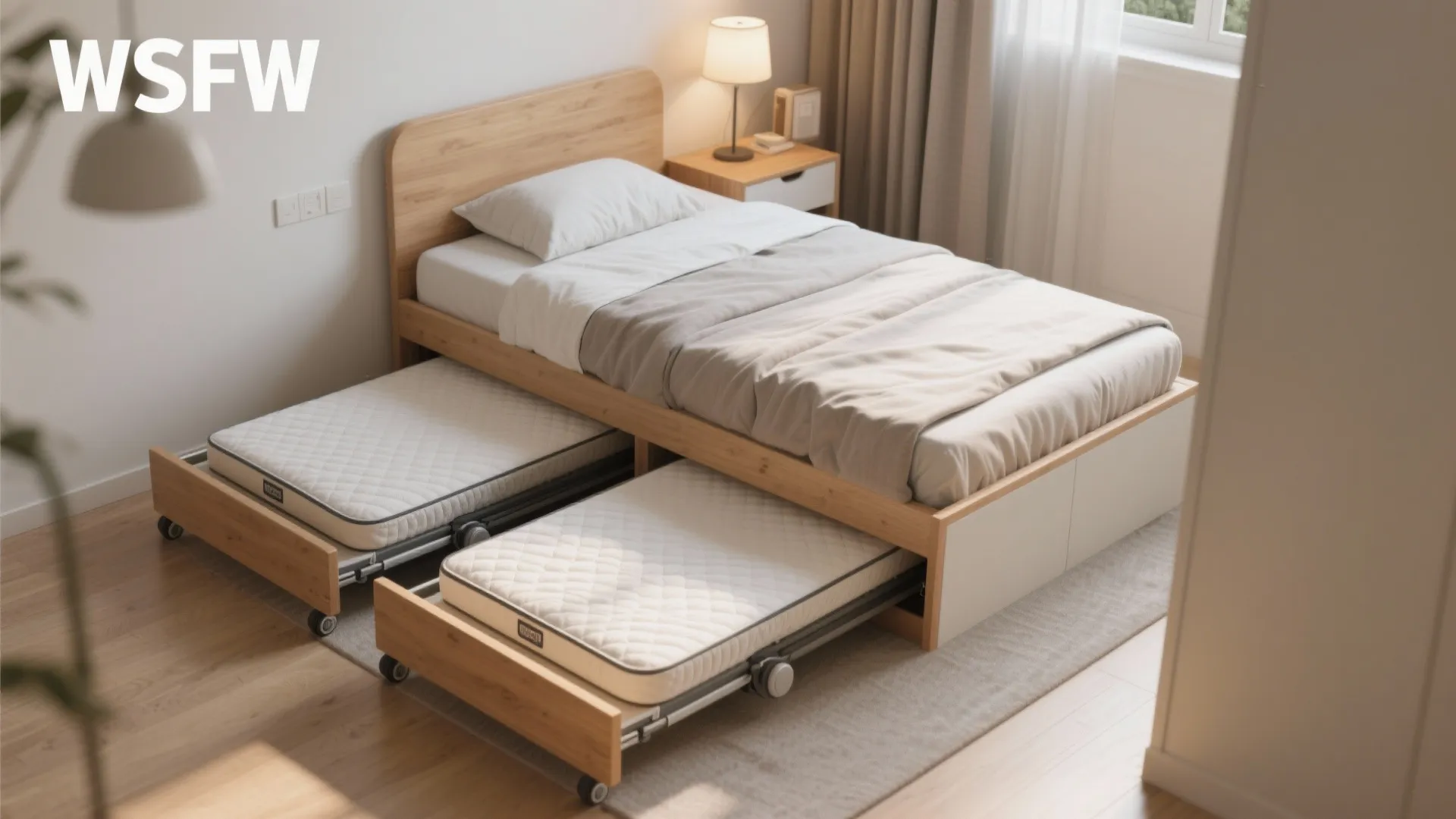 3. Pull-Out Trundle Trio