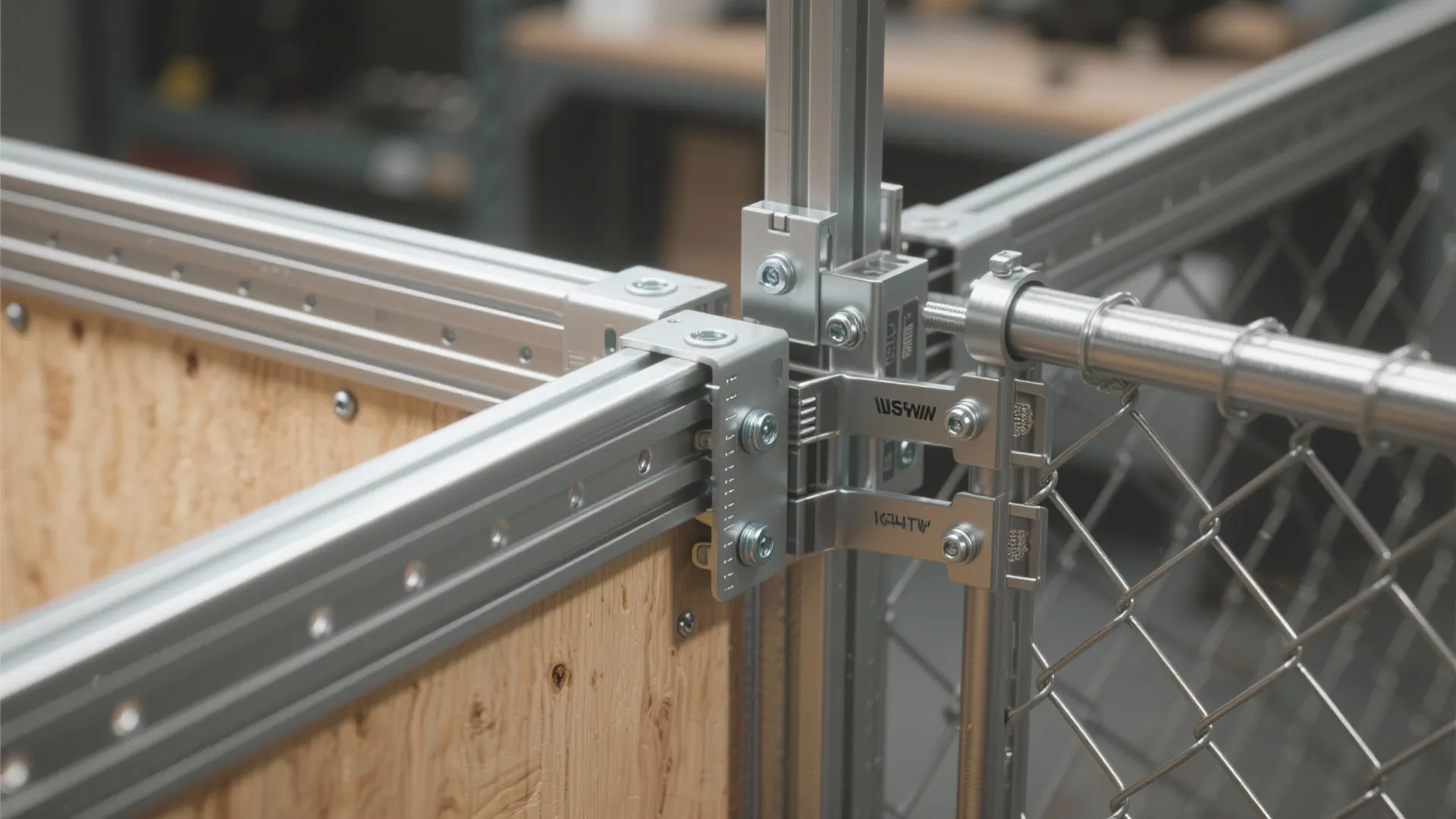 4. T-Track Fence System with Removable Extensions