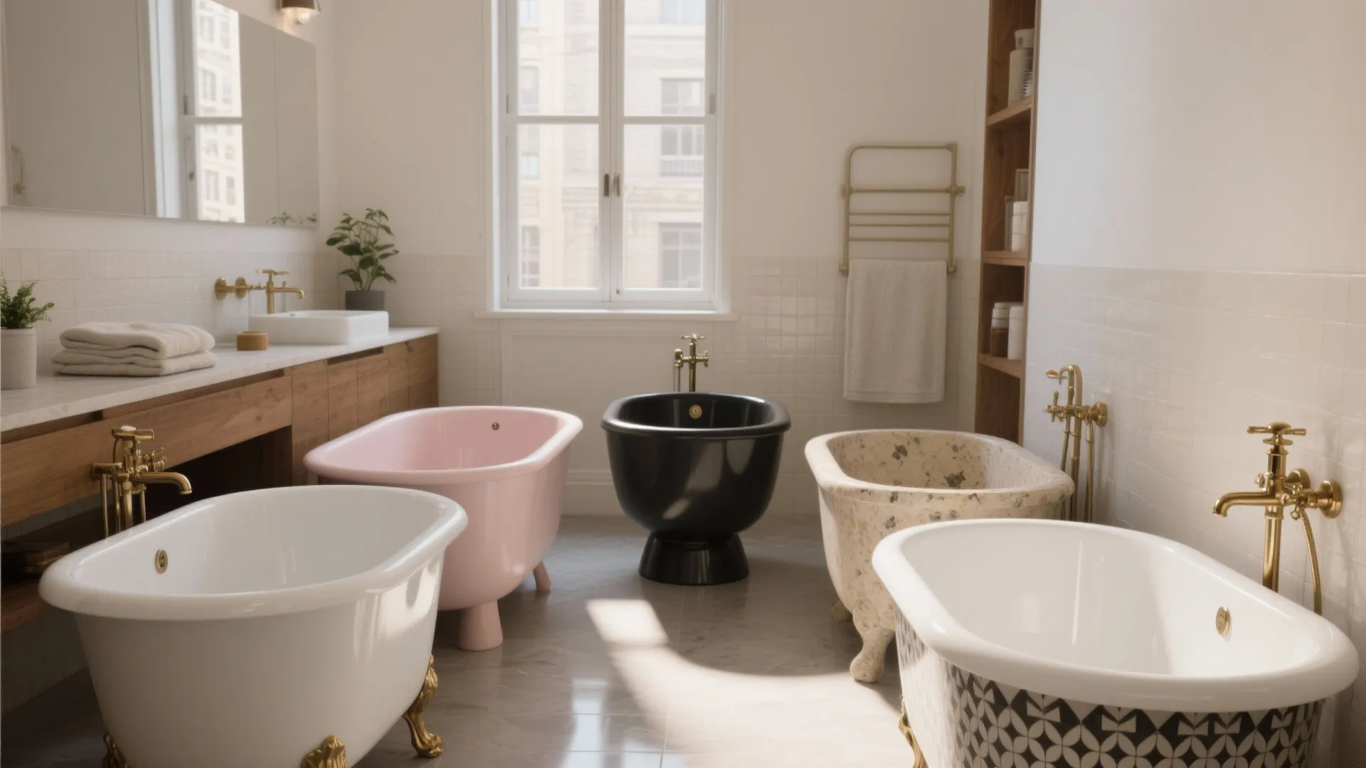 5 Creative Bathroom Tub Colors: Small color changes that make a big impact in compact bathrooms — five practical tub color ideas from a seasoned designer