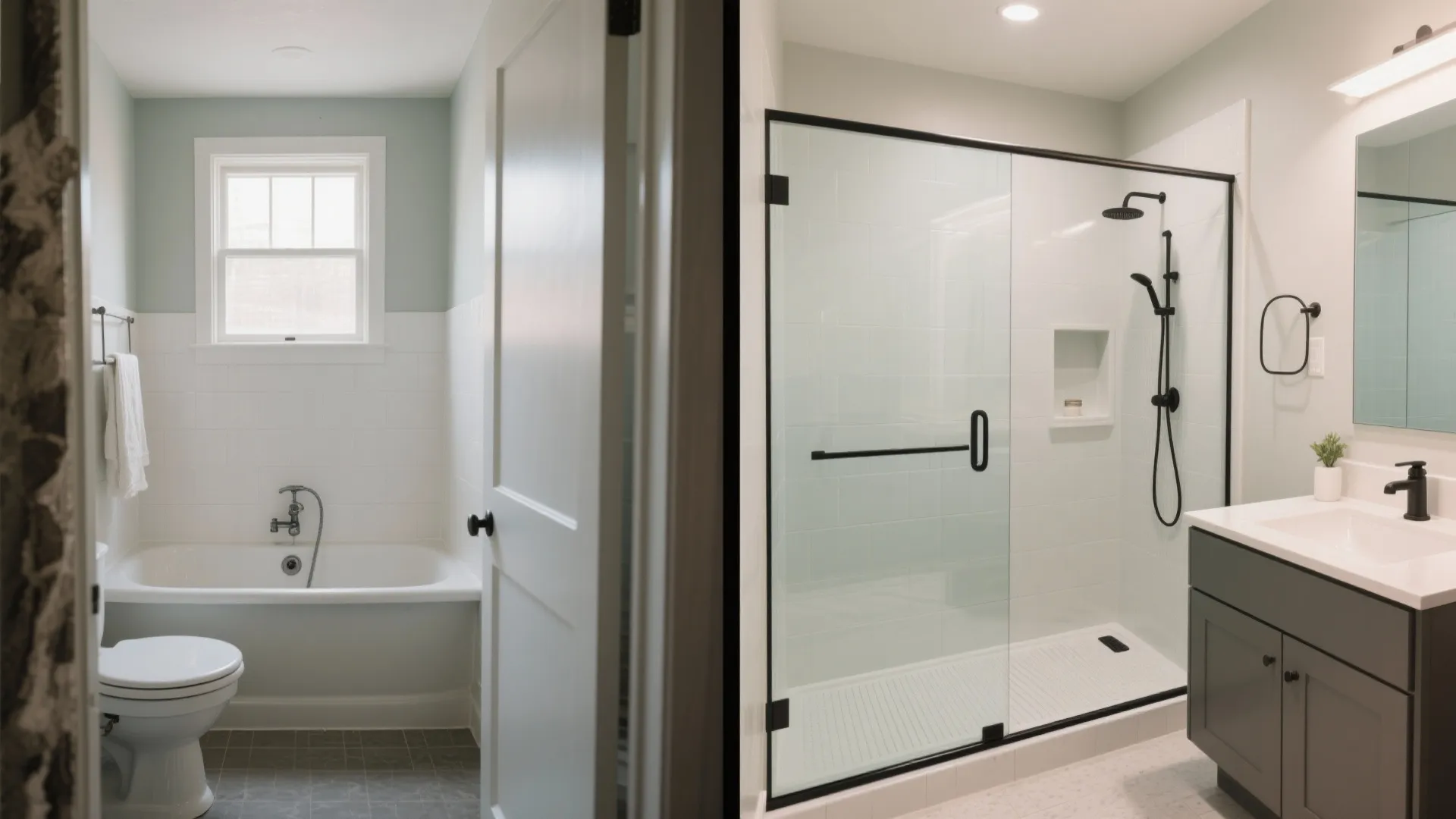 8. Replace Tub with Walk-In Shower