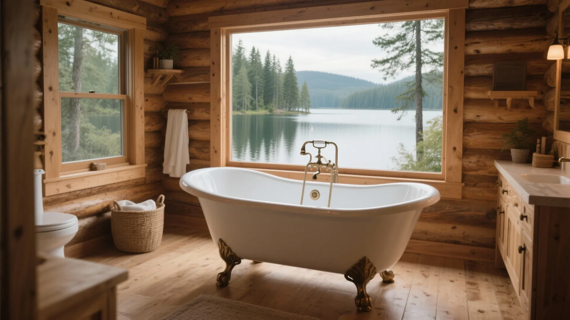 2. Freestanding Tub with a View