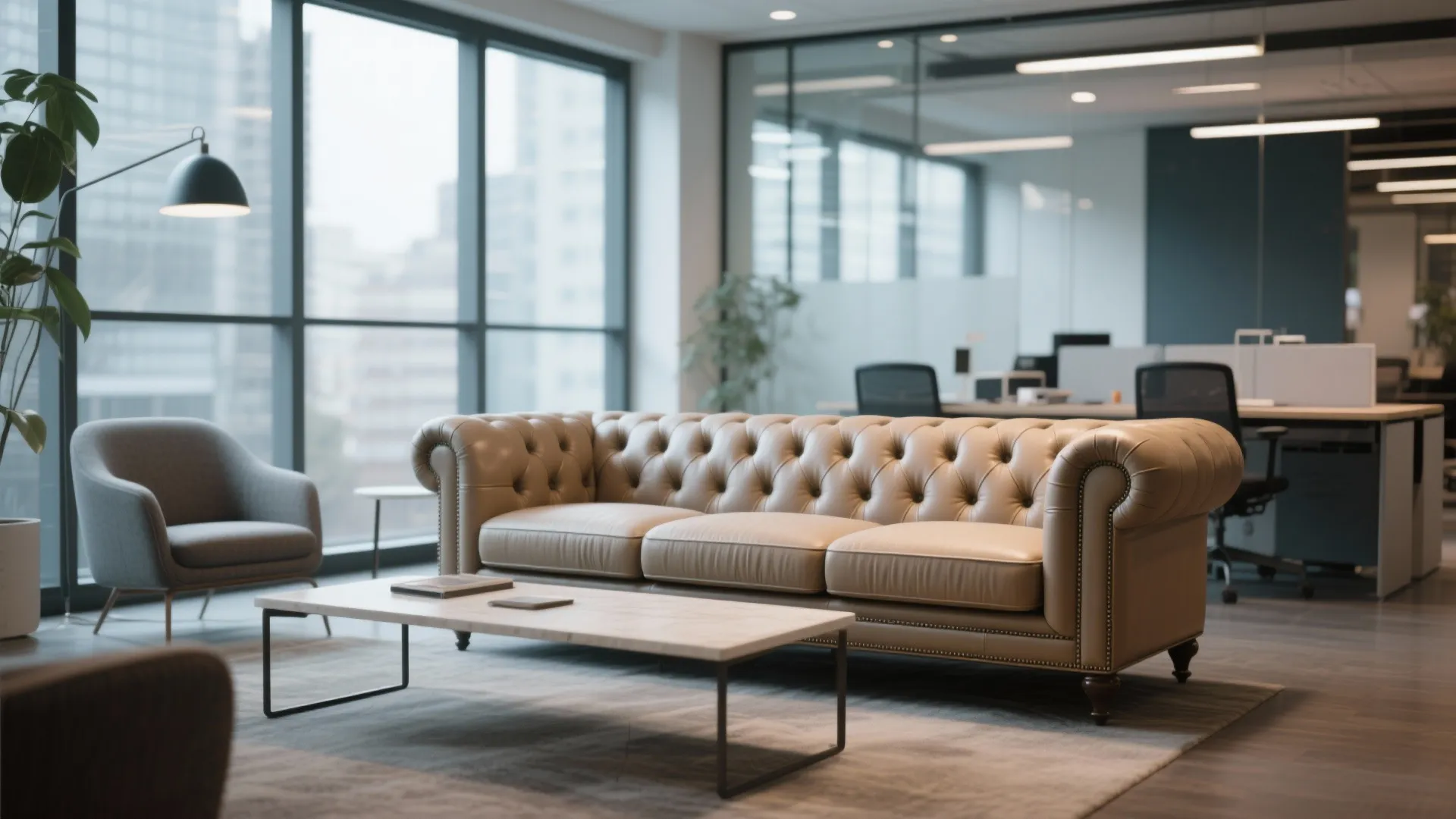 8. Chesterfield with Tufted Back Only