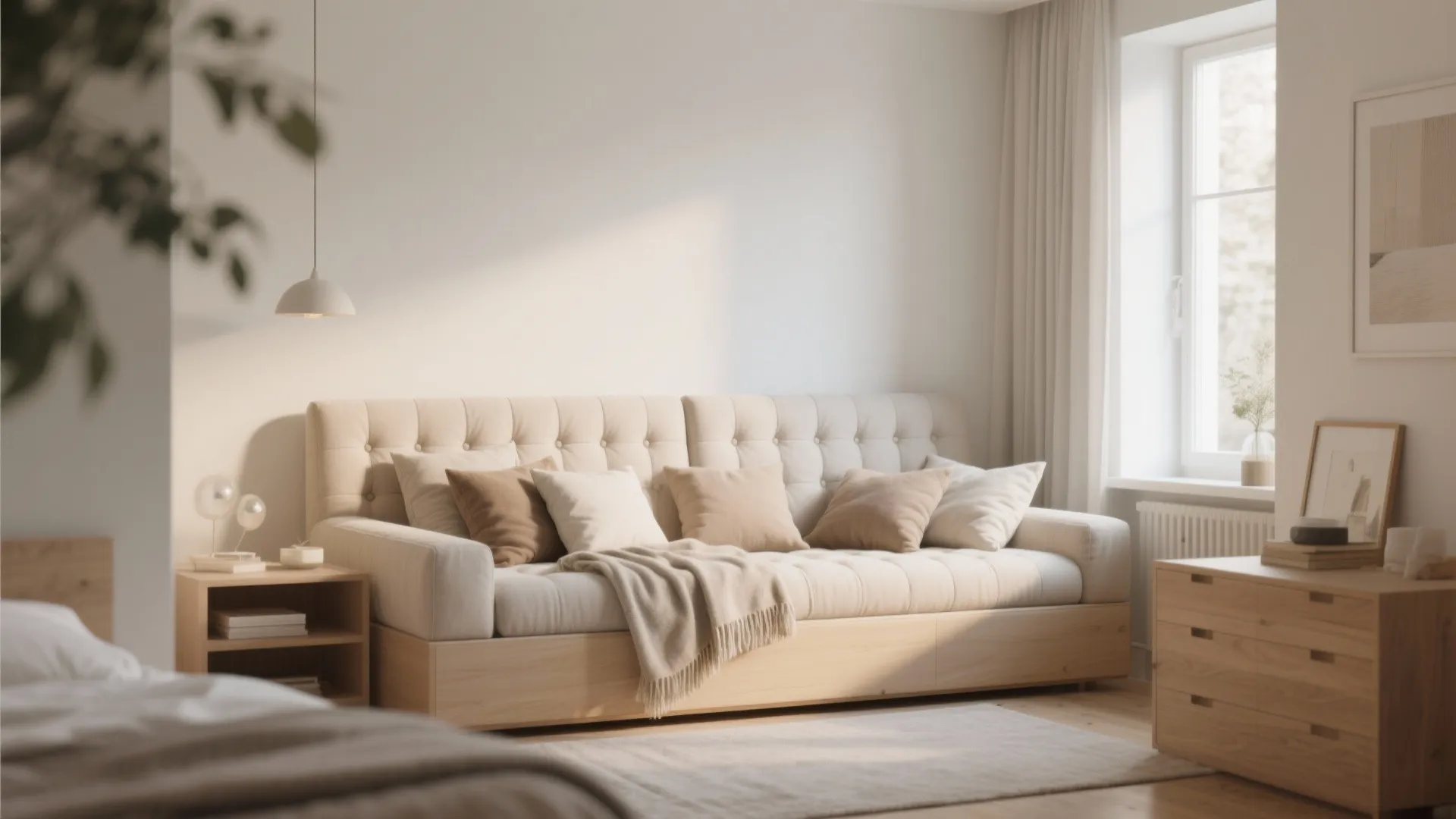 Tufted Daybed for Multi-Use Living