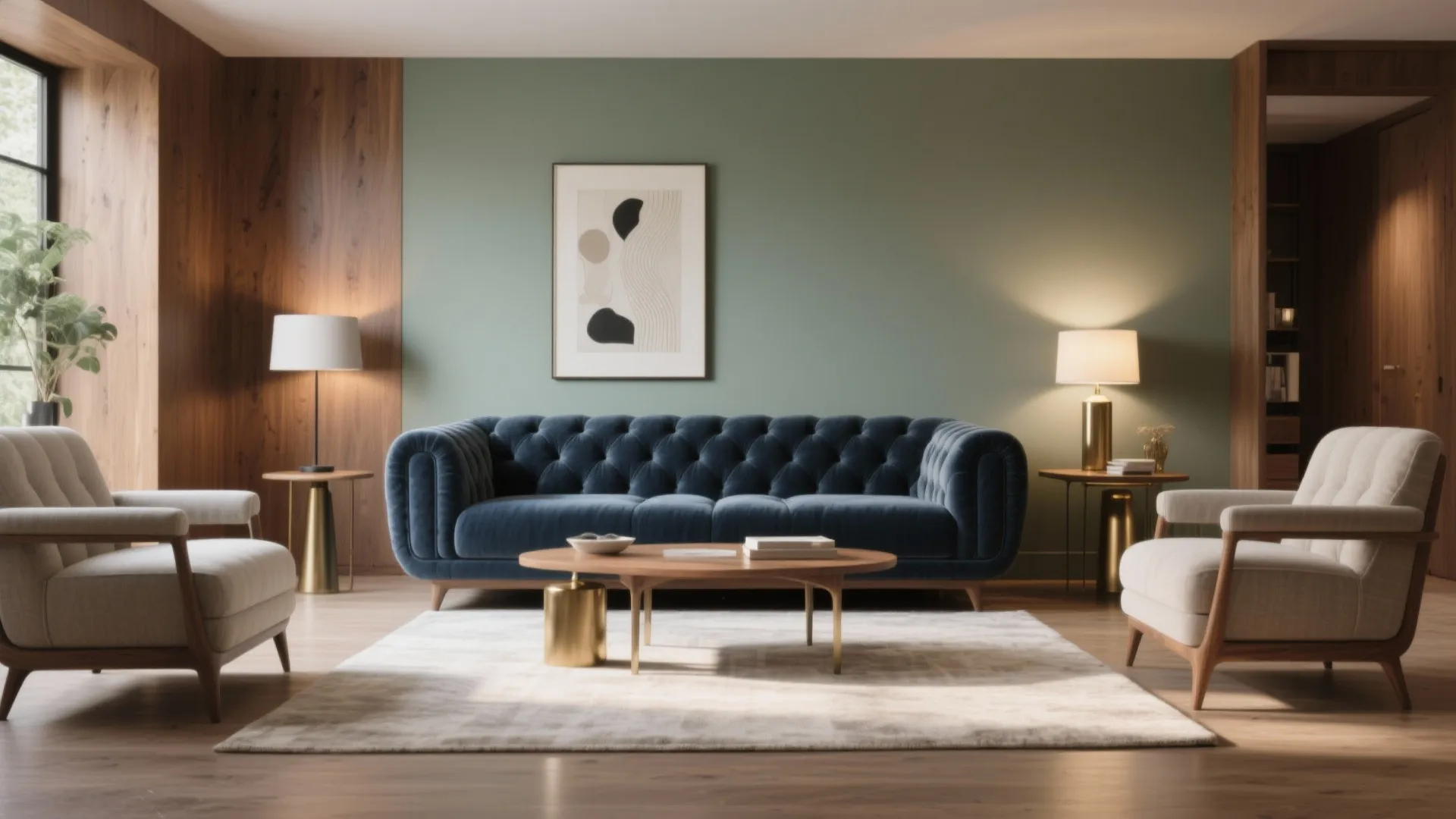 Tufted Couch Living Room Ideas