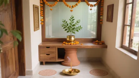 5 Tulasi Pooja Decoration Ideas for Small Spaces
