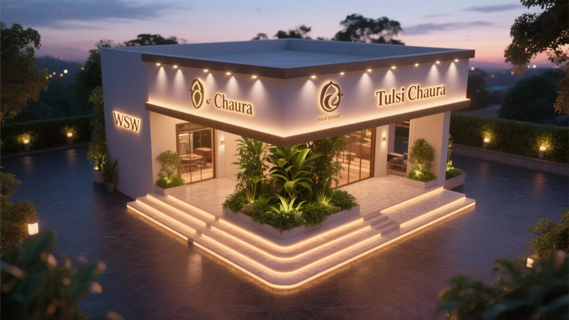 5. Layered Lighting Accents