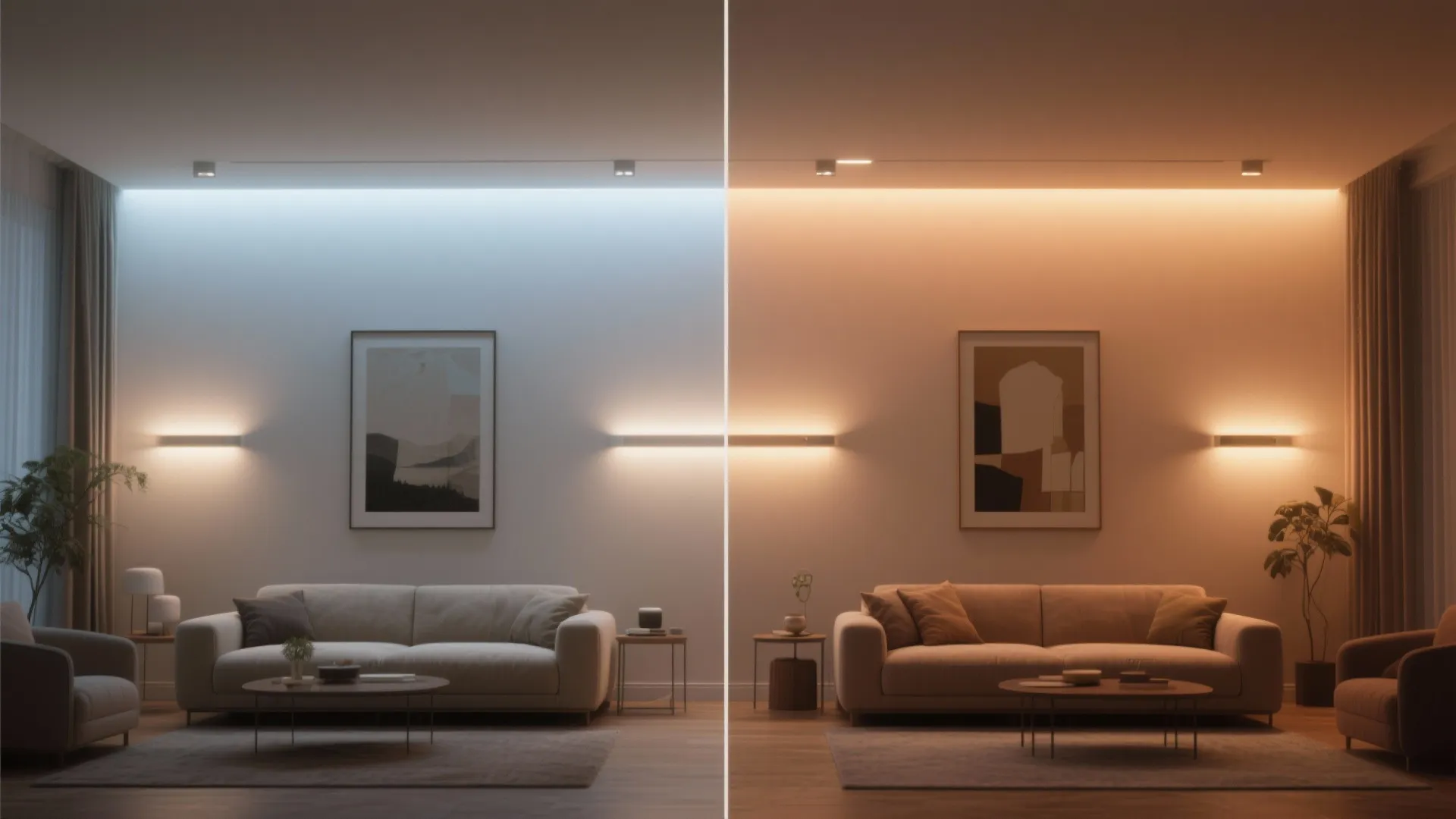 Tunable White and Dim-to-Warm Layers