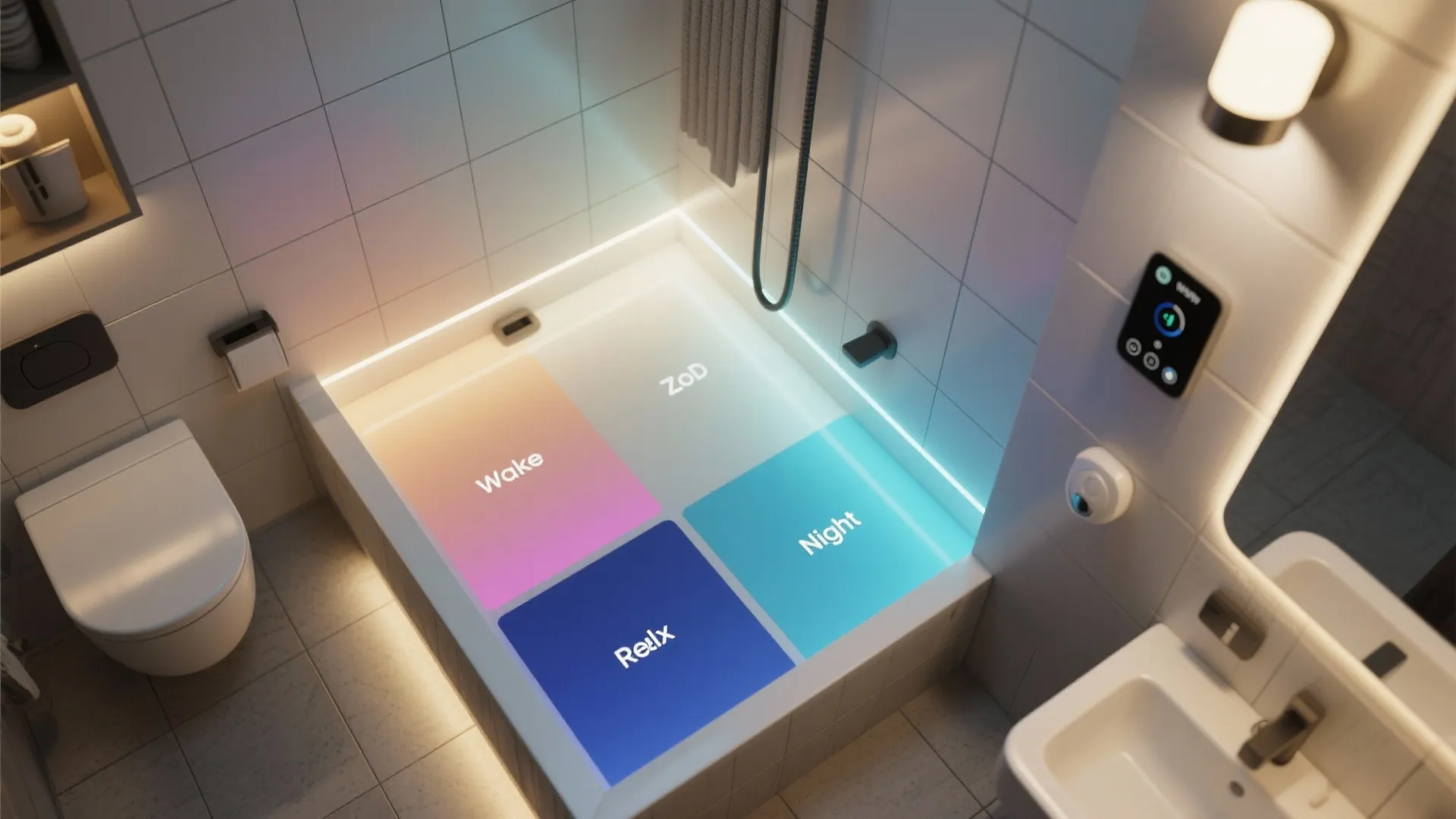 5. Tunable, scene-based controls and motion sensors