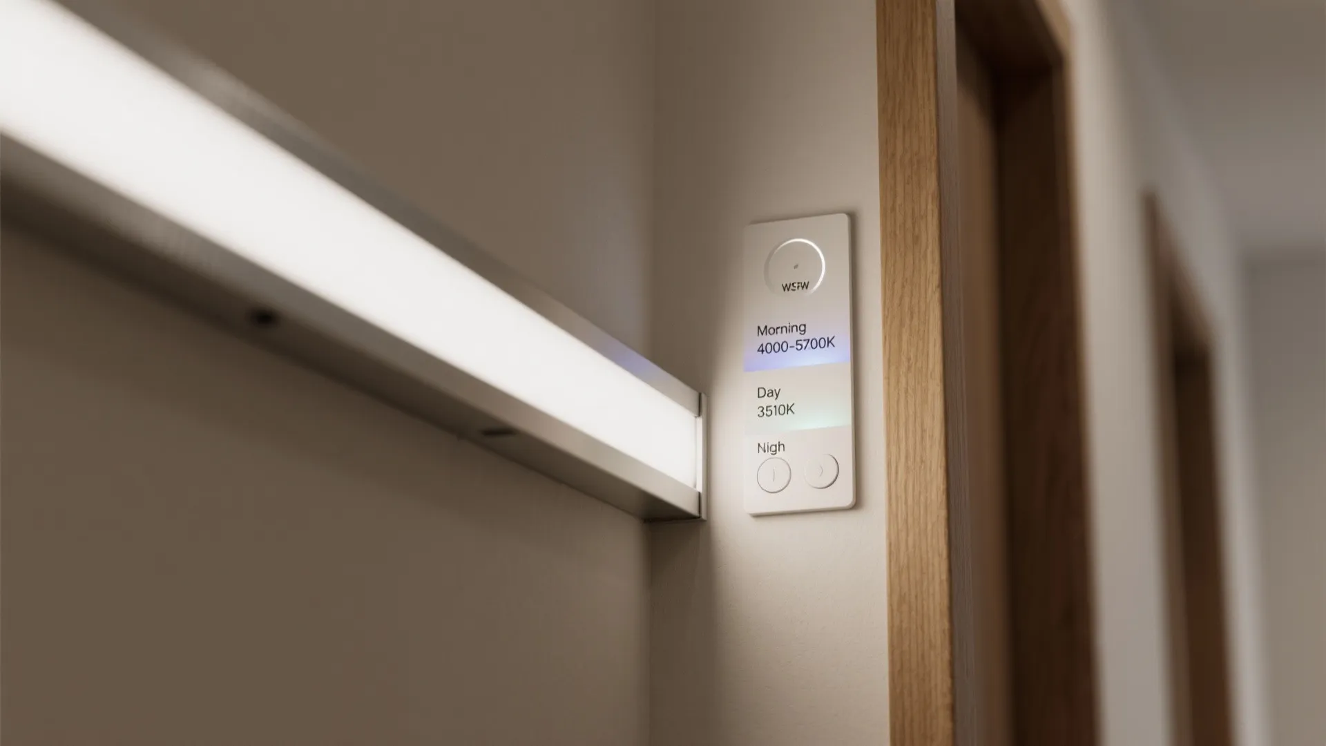 Color-Tunable Corners: From Daylight to Dinner Mode