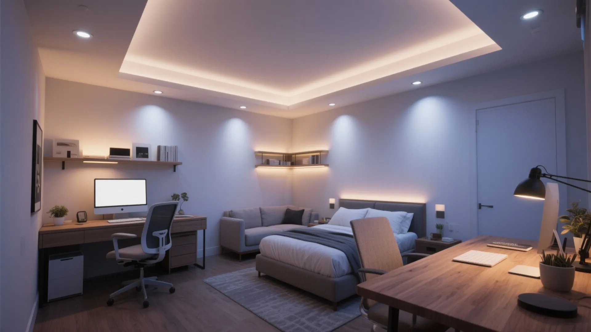 Tunable White Downlights for Day-to-Night Comfort