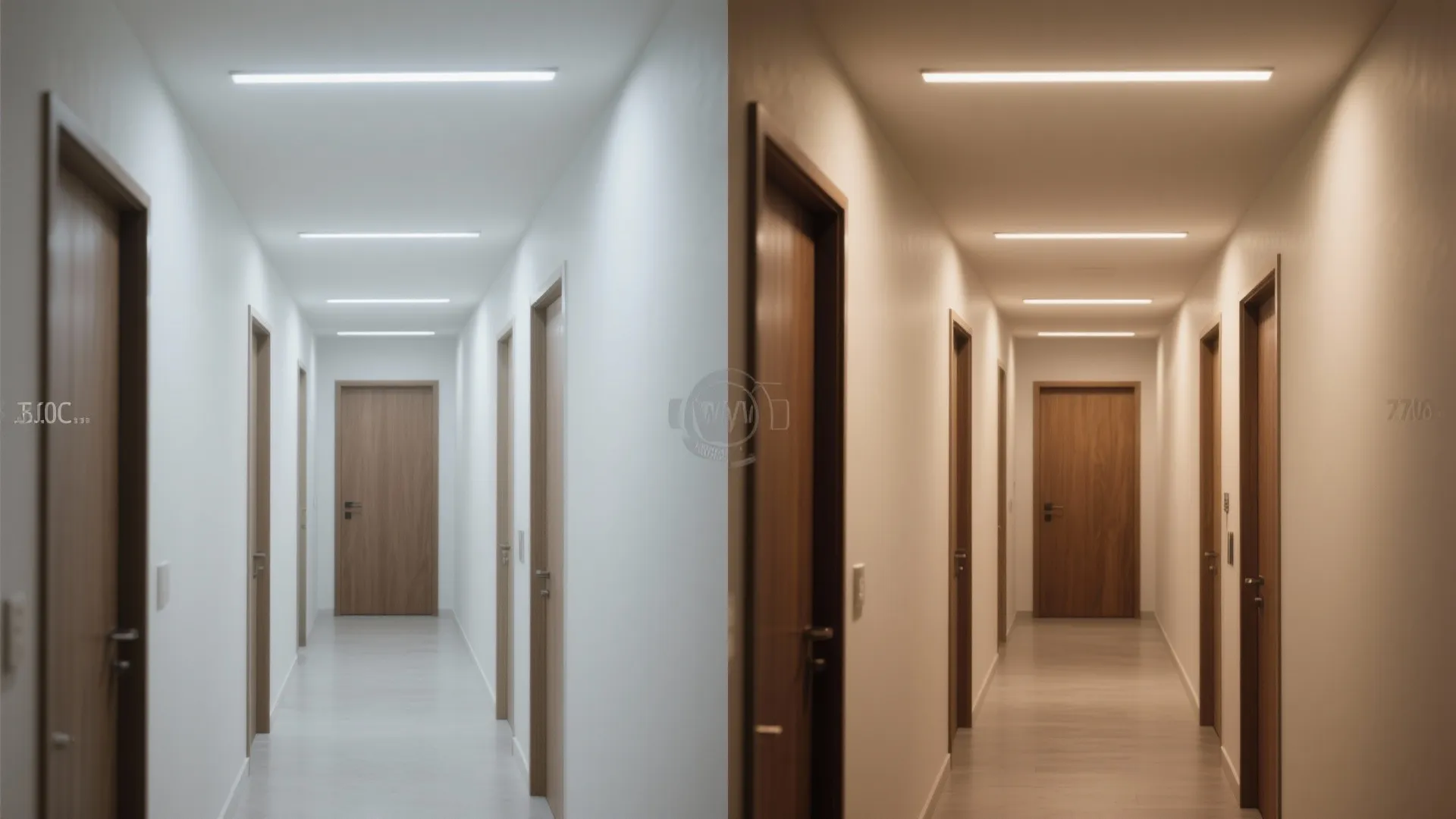 Tunable White LED Panels for Time-of-Day Comfort