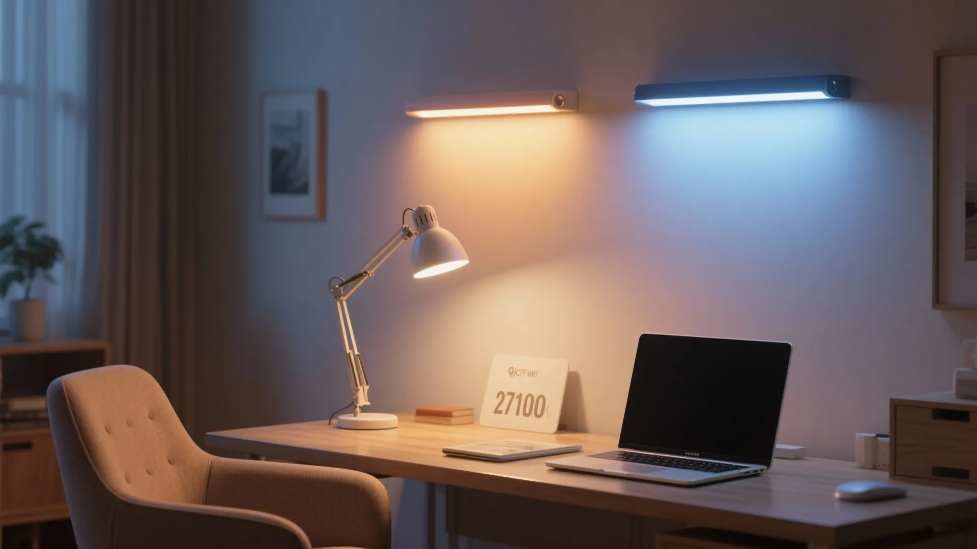 2. Use warm, tunable LEDs for multi-use rooms