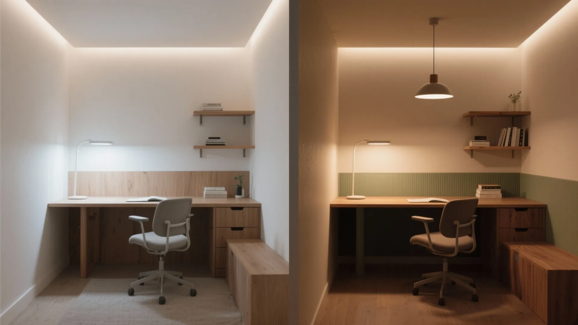 Tunable‑White, Scene‑Smart Ceiling Setup