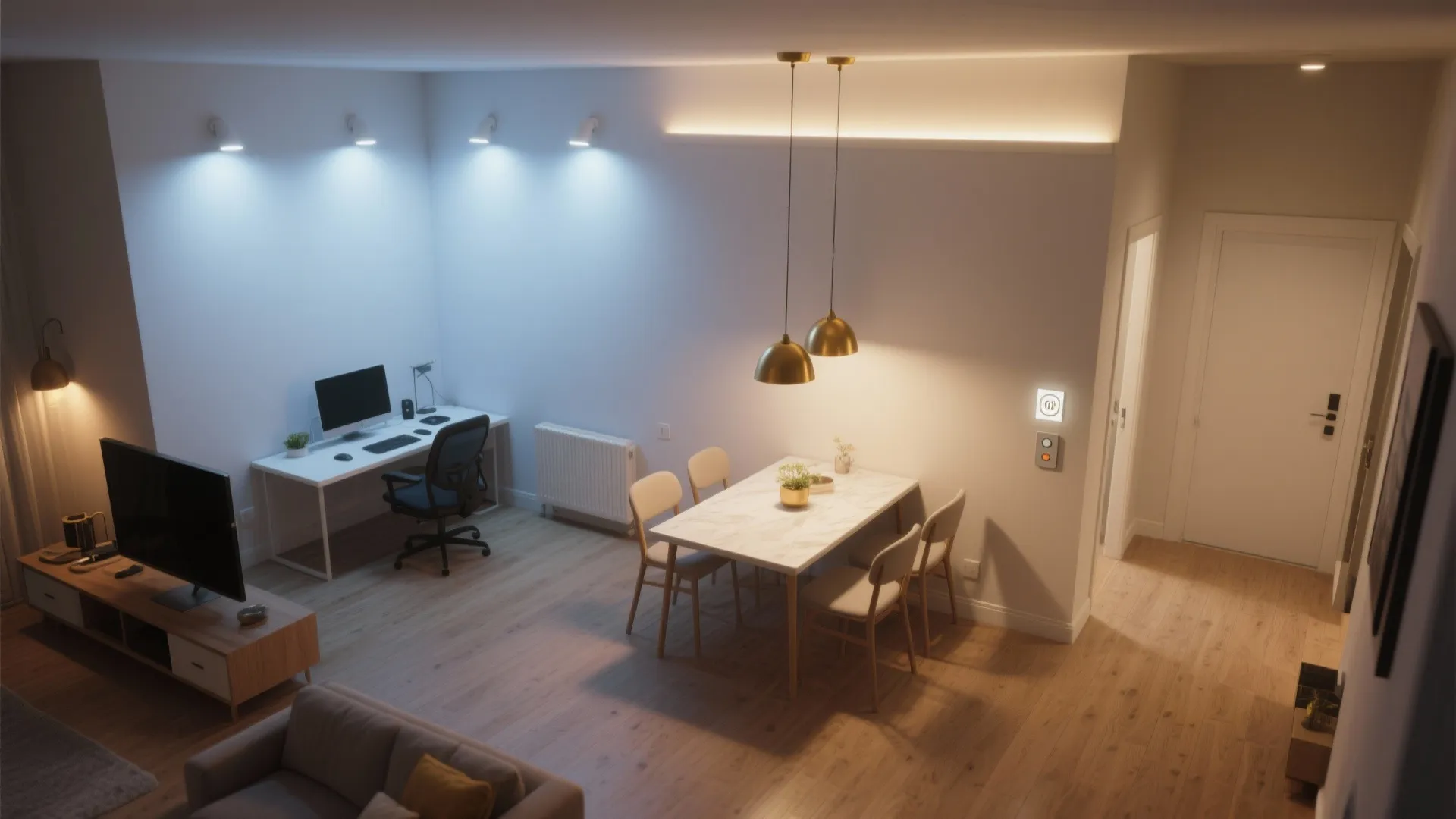 Smart Scenes and Tunable White: Wellness Meets Glamour