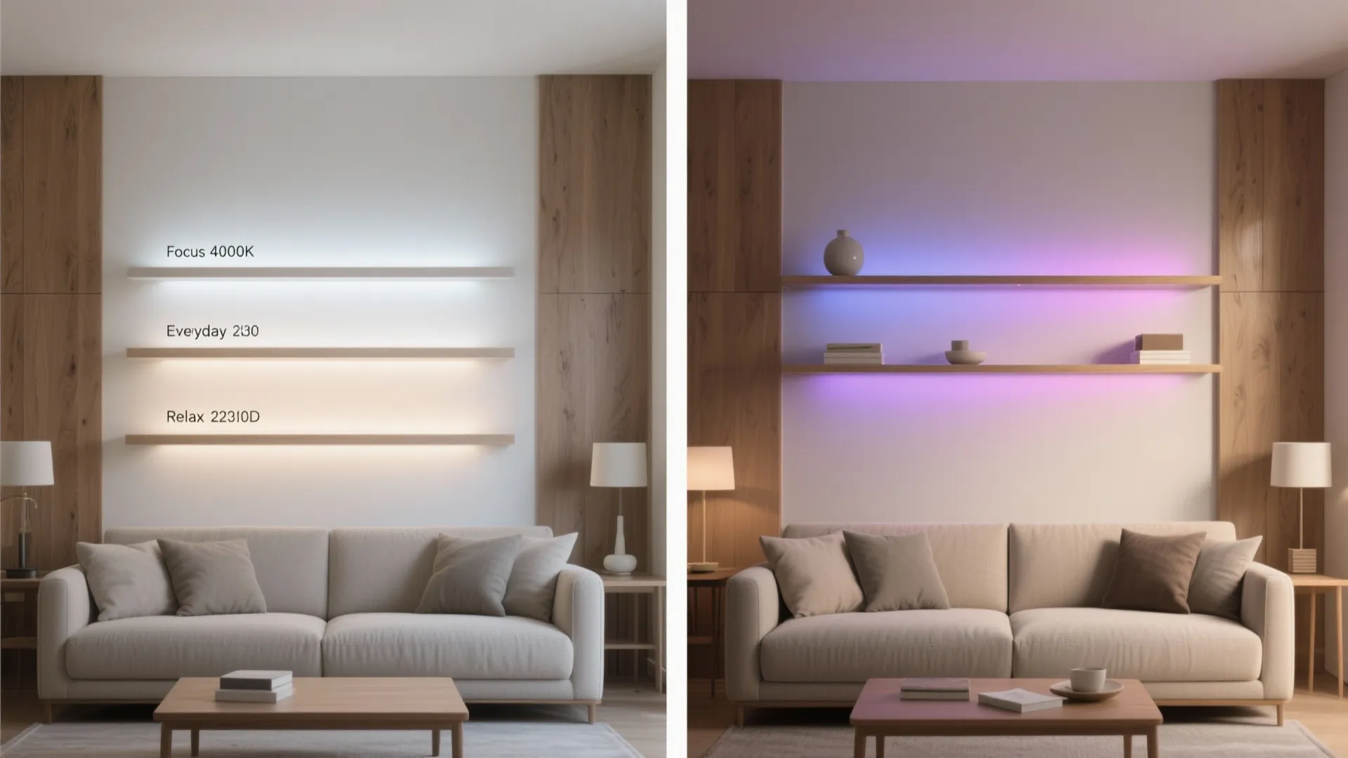 Tunable White vs RGB: Mood Scenes That Work