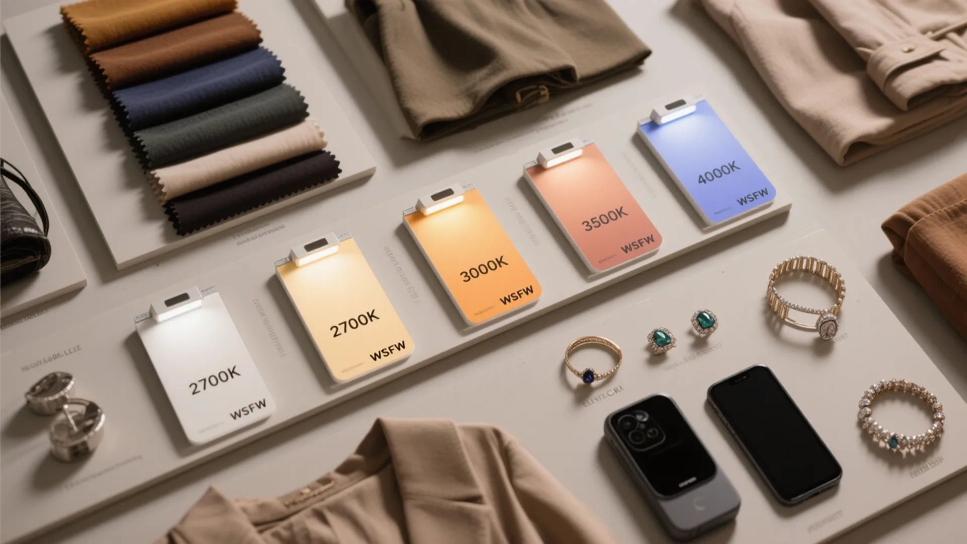 Tunable White and Color Temperature Strategy