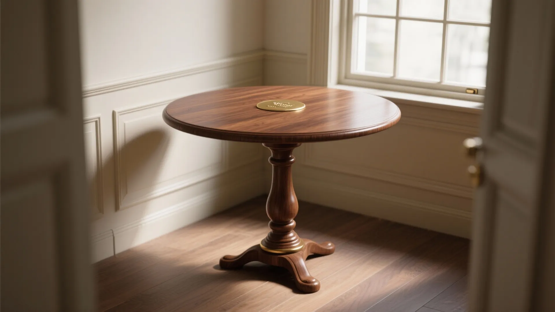 1. Turned Pedestal Column (classic single base)